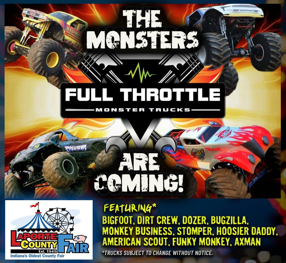Orange County Fair (NY) - Monster Truck Show