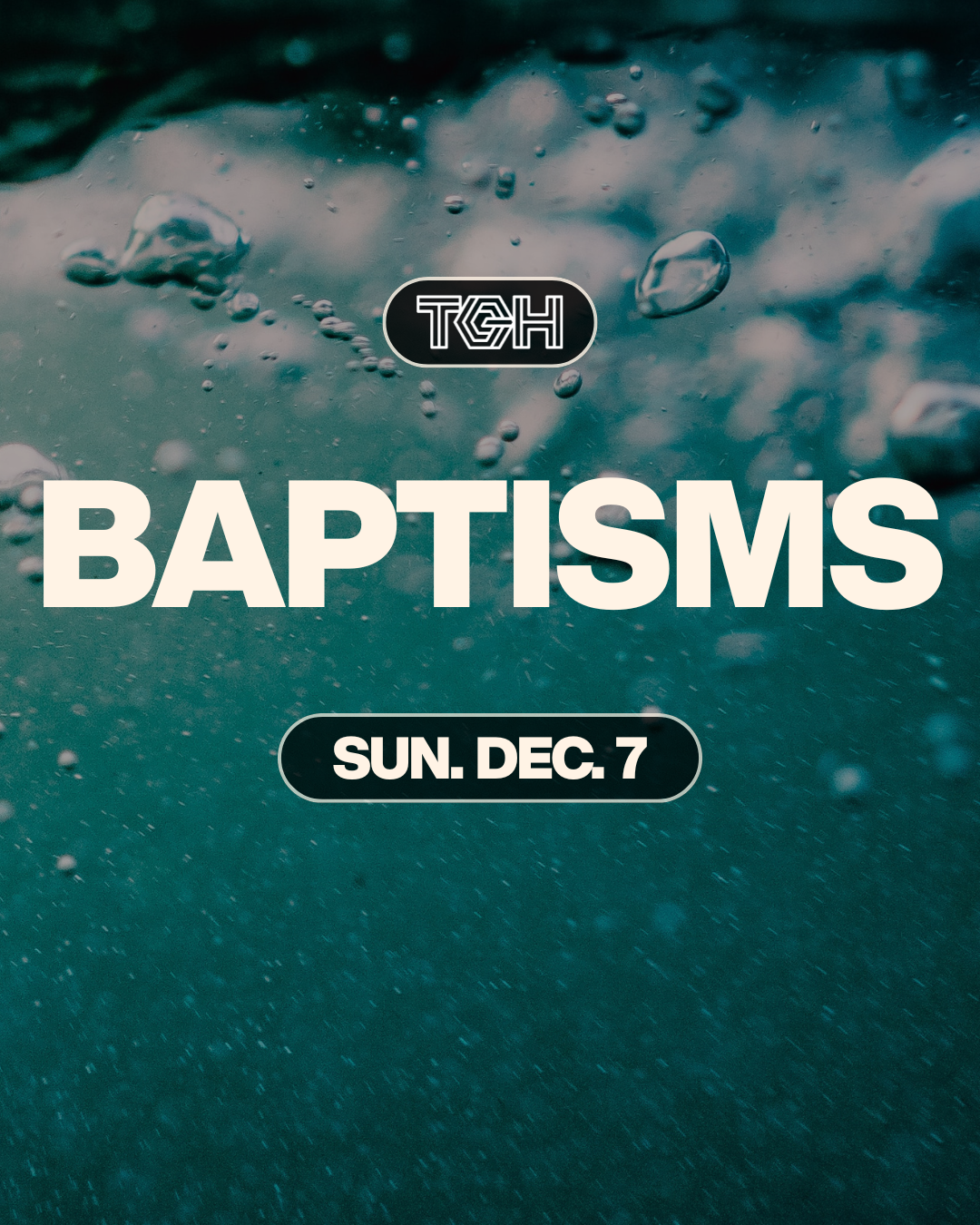 BAPTISM SUNDAY