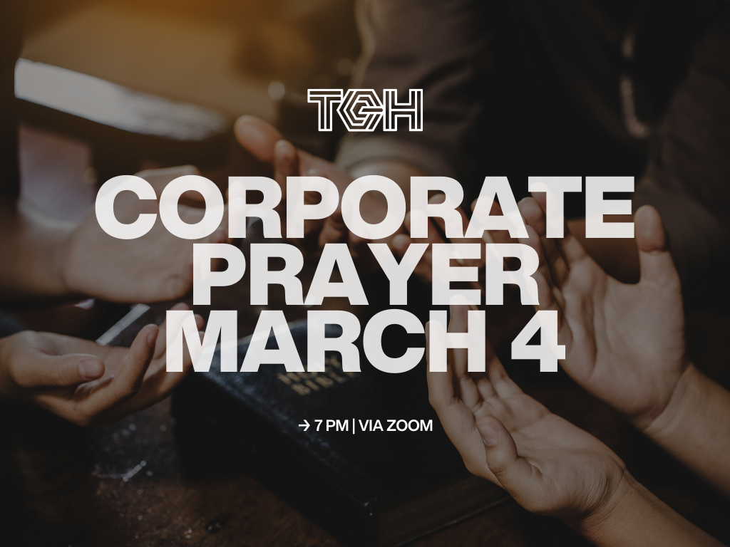 TGH CORPORATE PRAYER