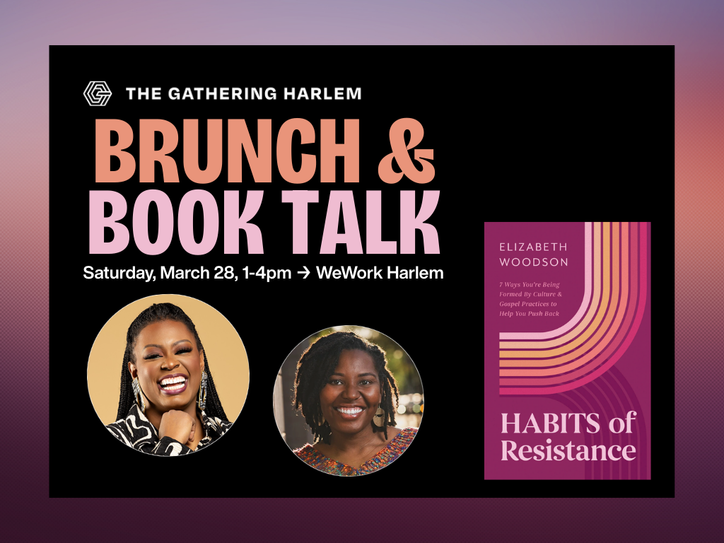 Brunch &amp; Book Talk with Elizabeth Woodson: Habits of Resistance