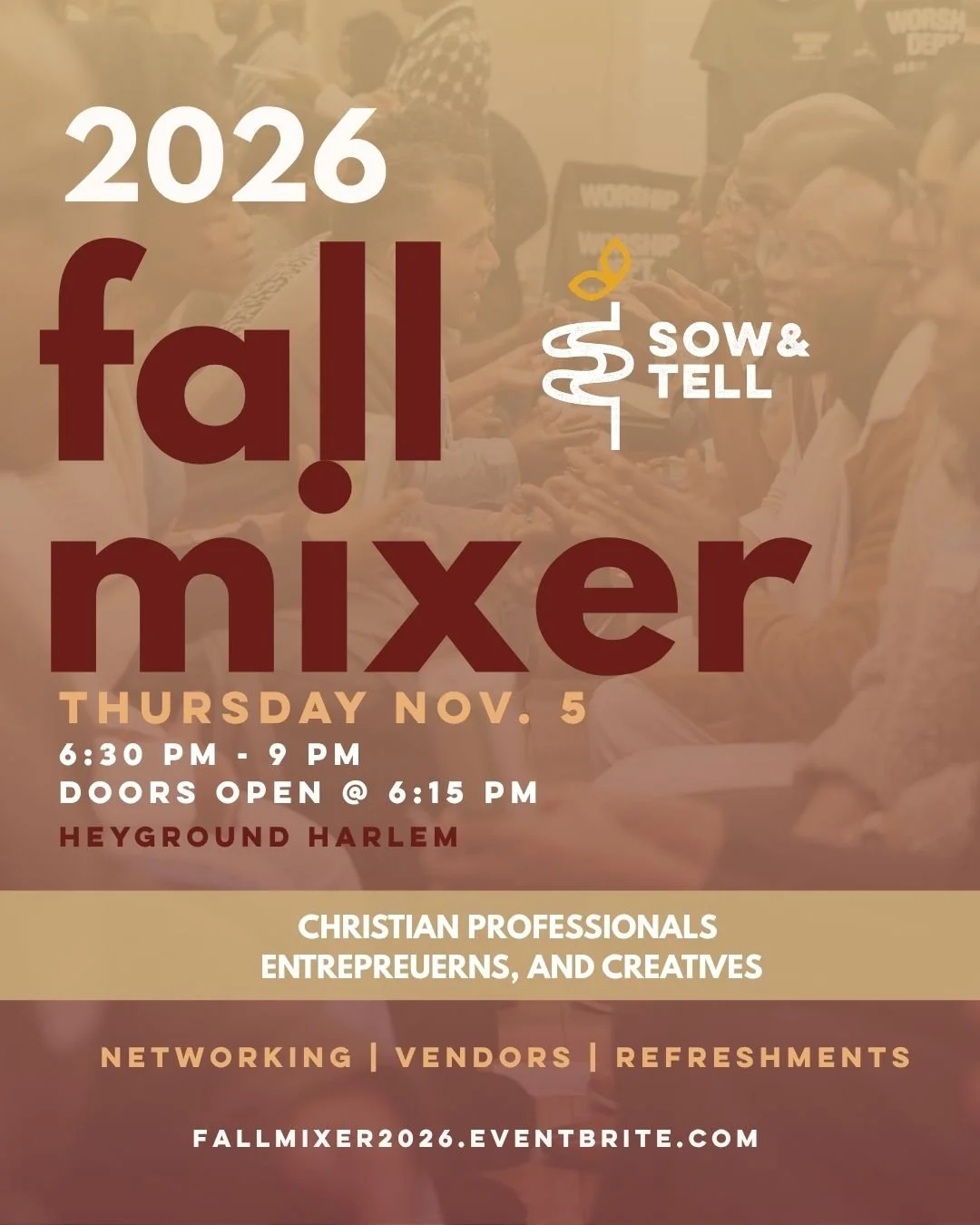 Sow &amp; Tell: Fall Mixer