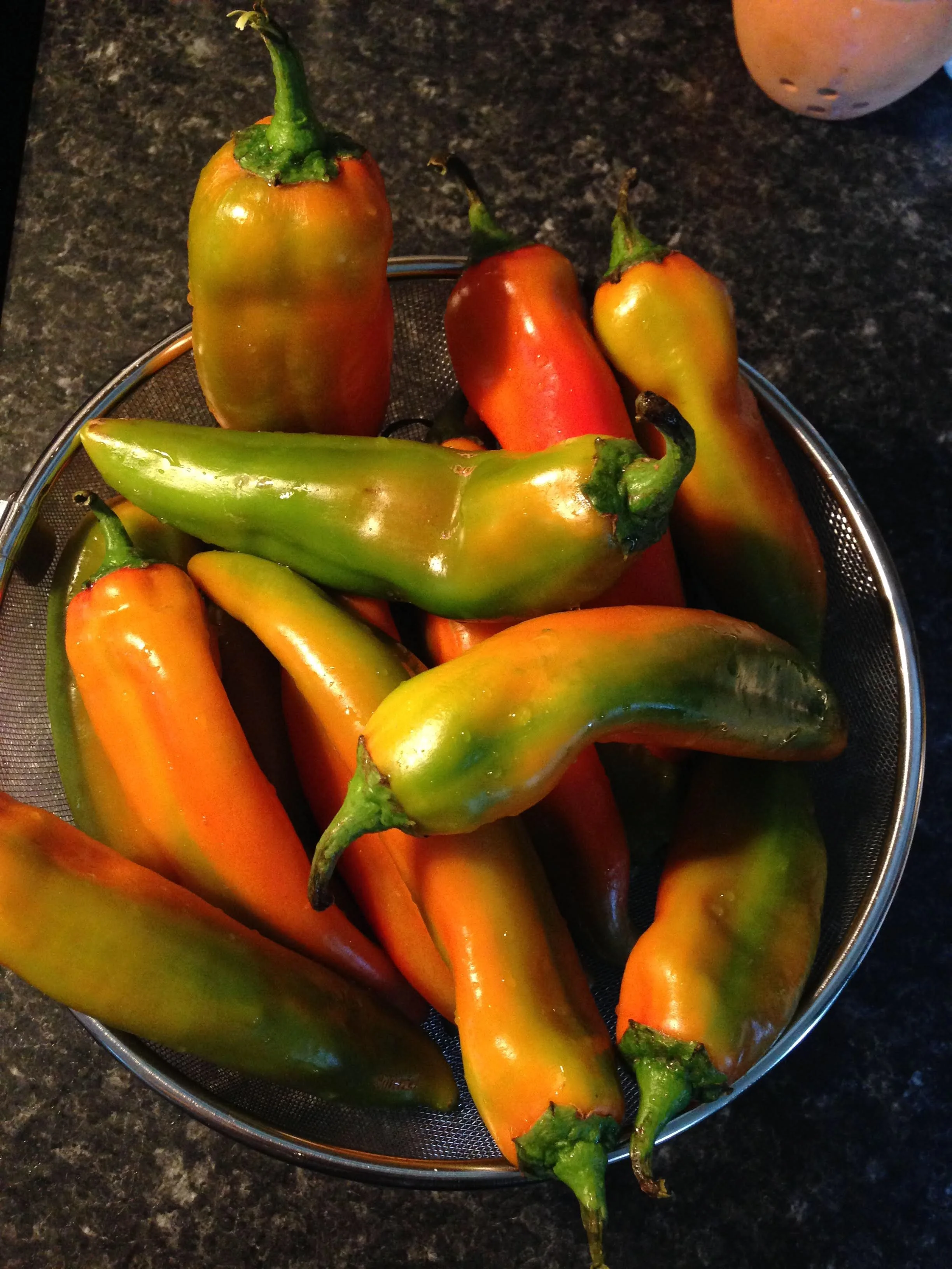 HATCH GREEN CHILES- Shot with iPhone 5s on September 7, 2015.