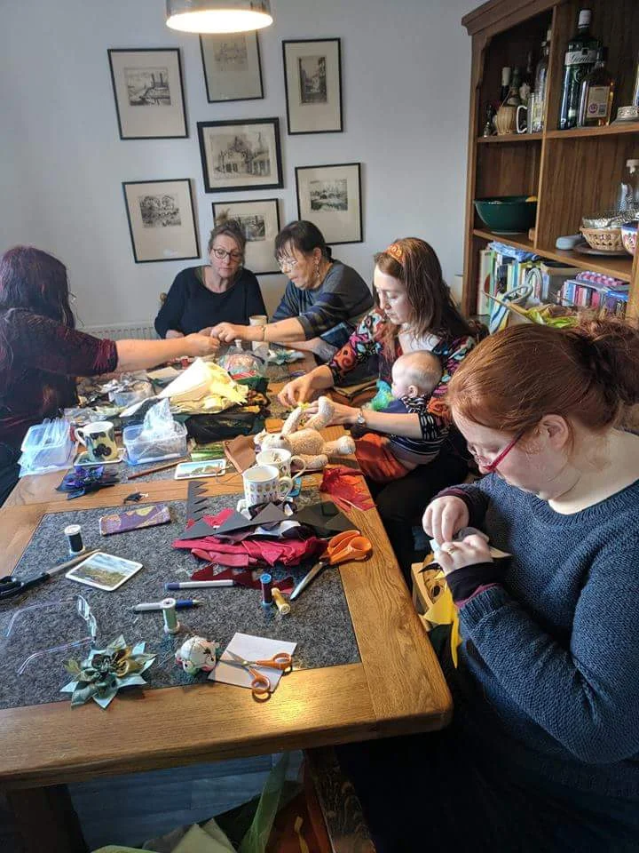 Jenny Cahill & Torben - Flower making workshop