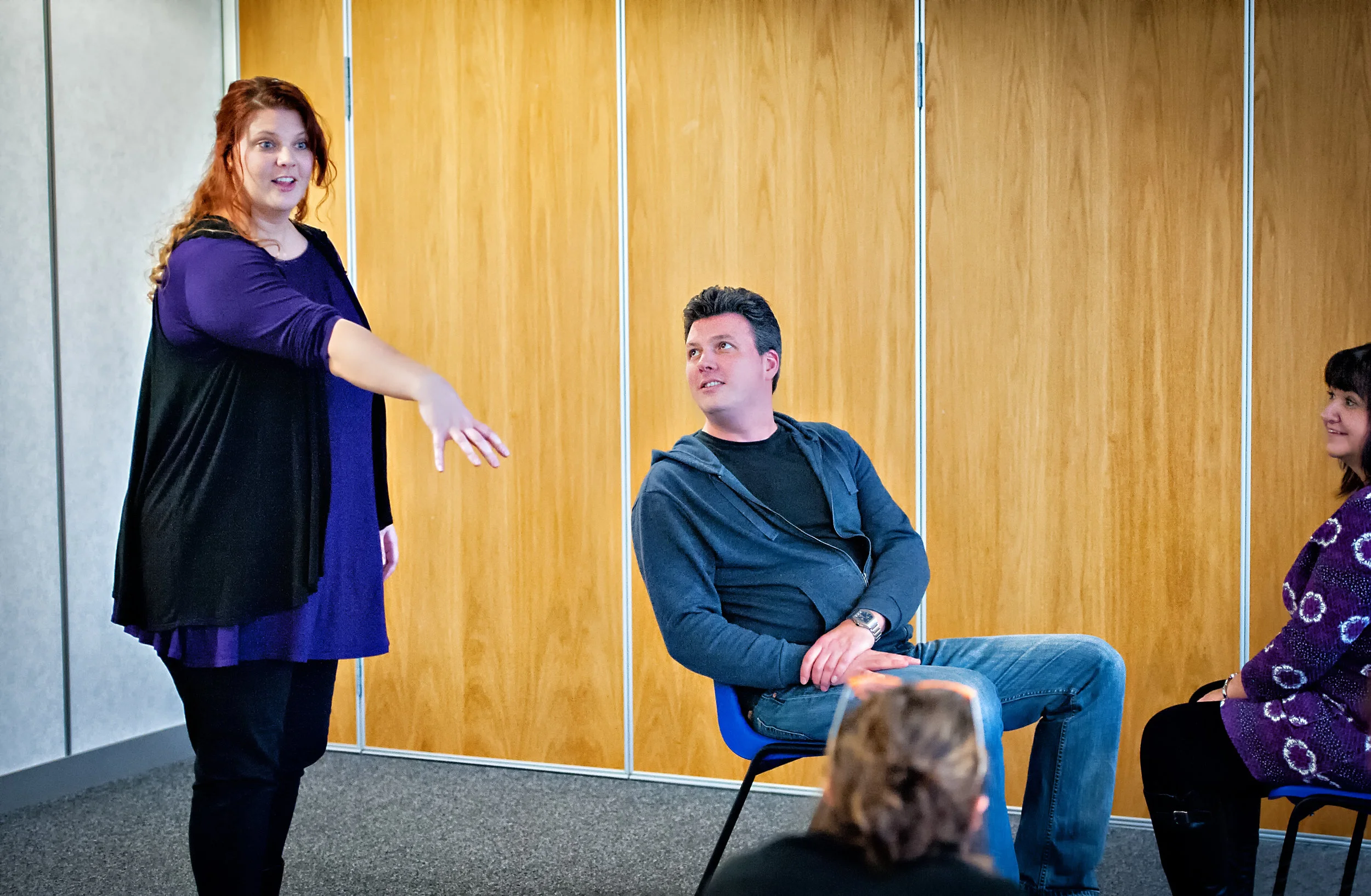 Stephanie Morgan, acting coach, director, mother.