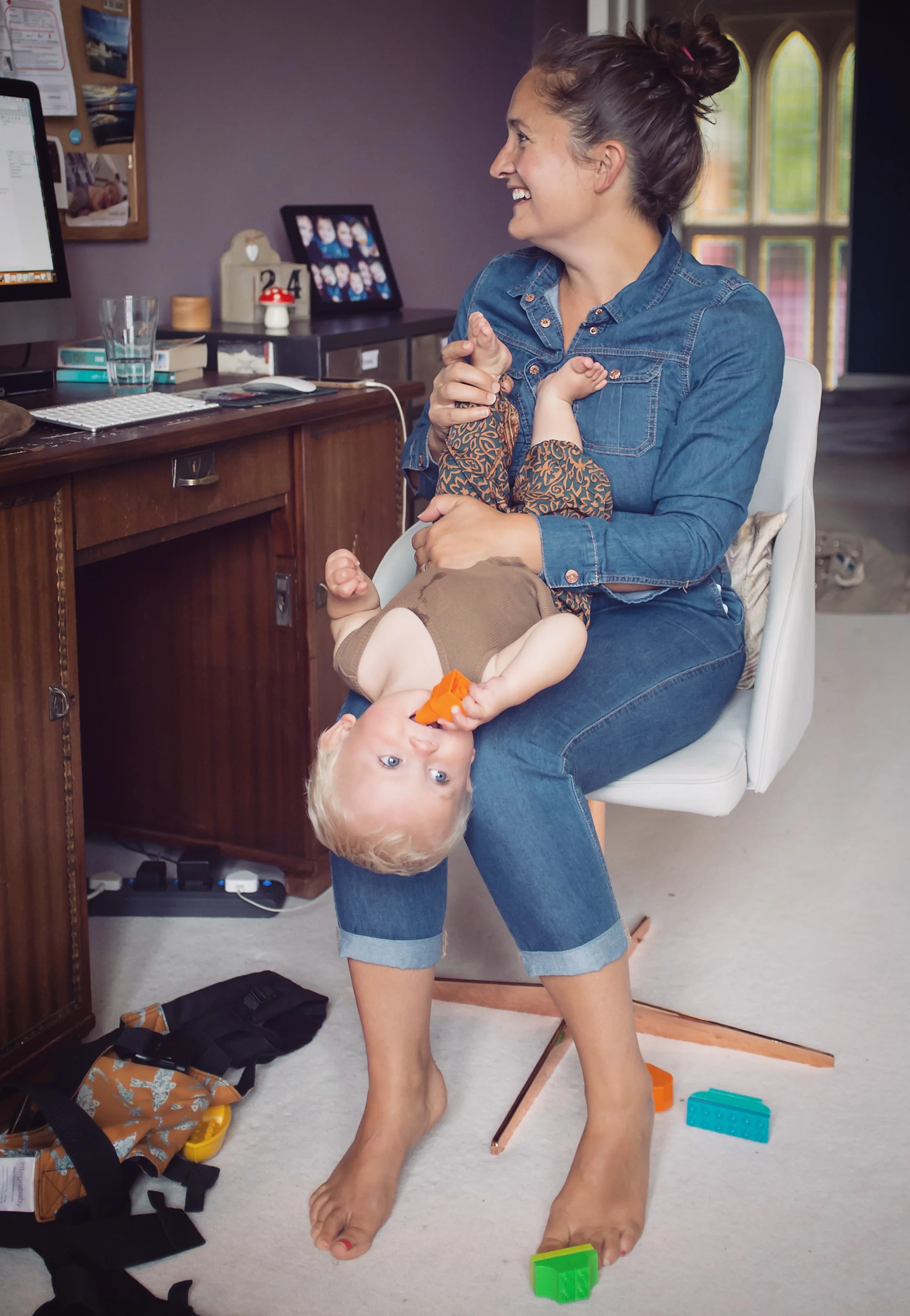 Sophie Lovett and baby. Image: Viola Depcik