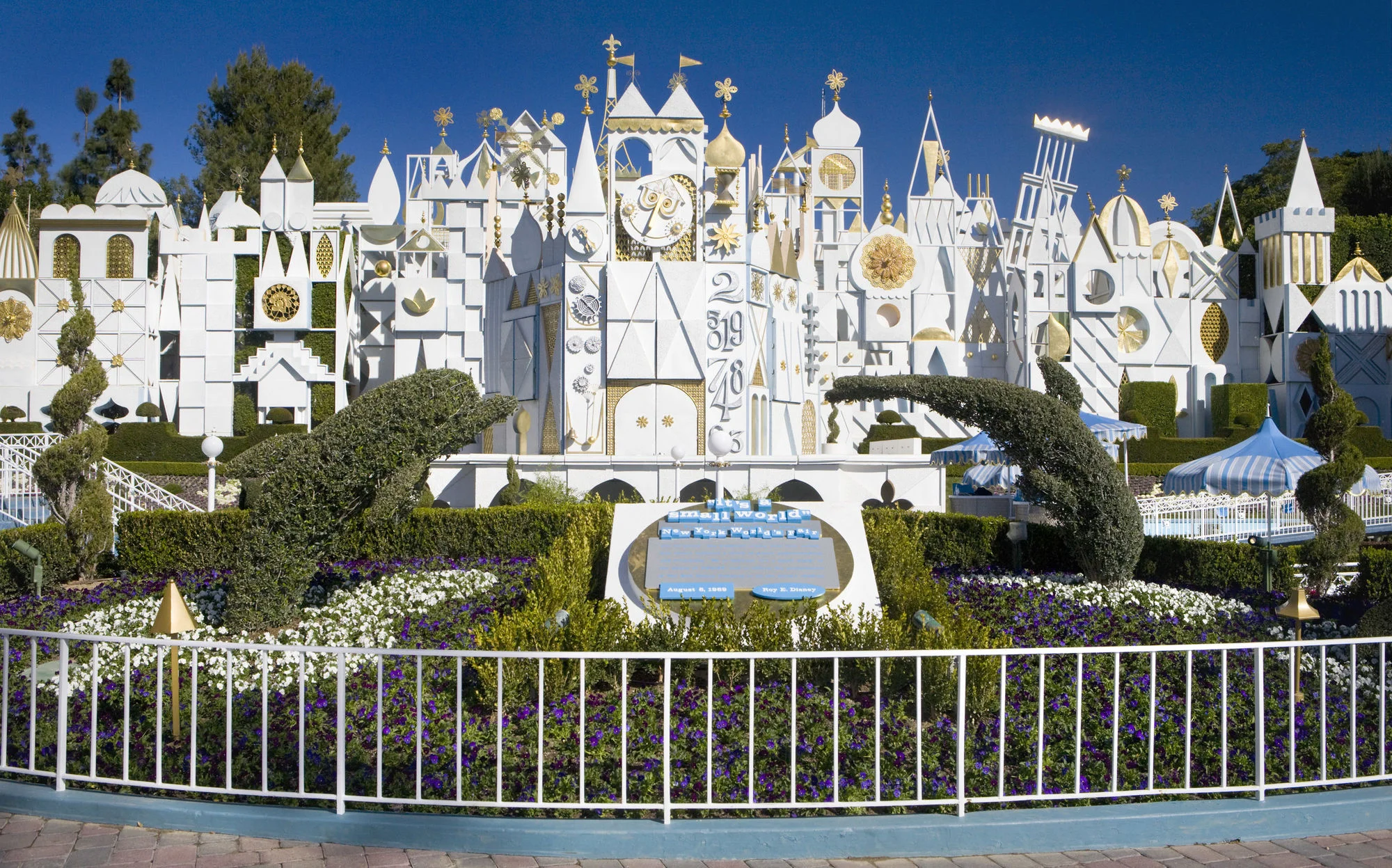 Coburn's masterpieces bring life and are an integral aspect of the ride It's A Small World at Disneyland Resort California.