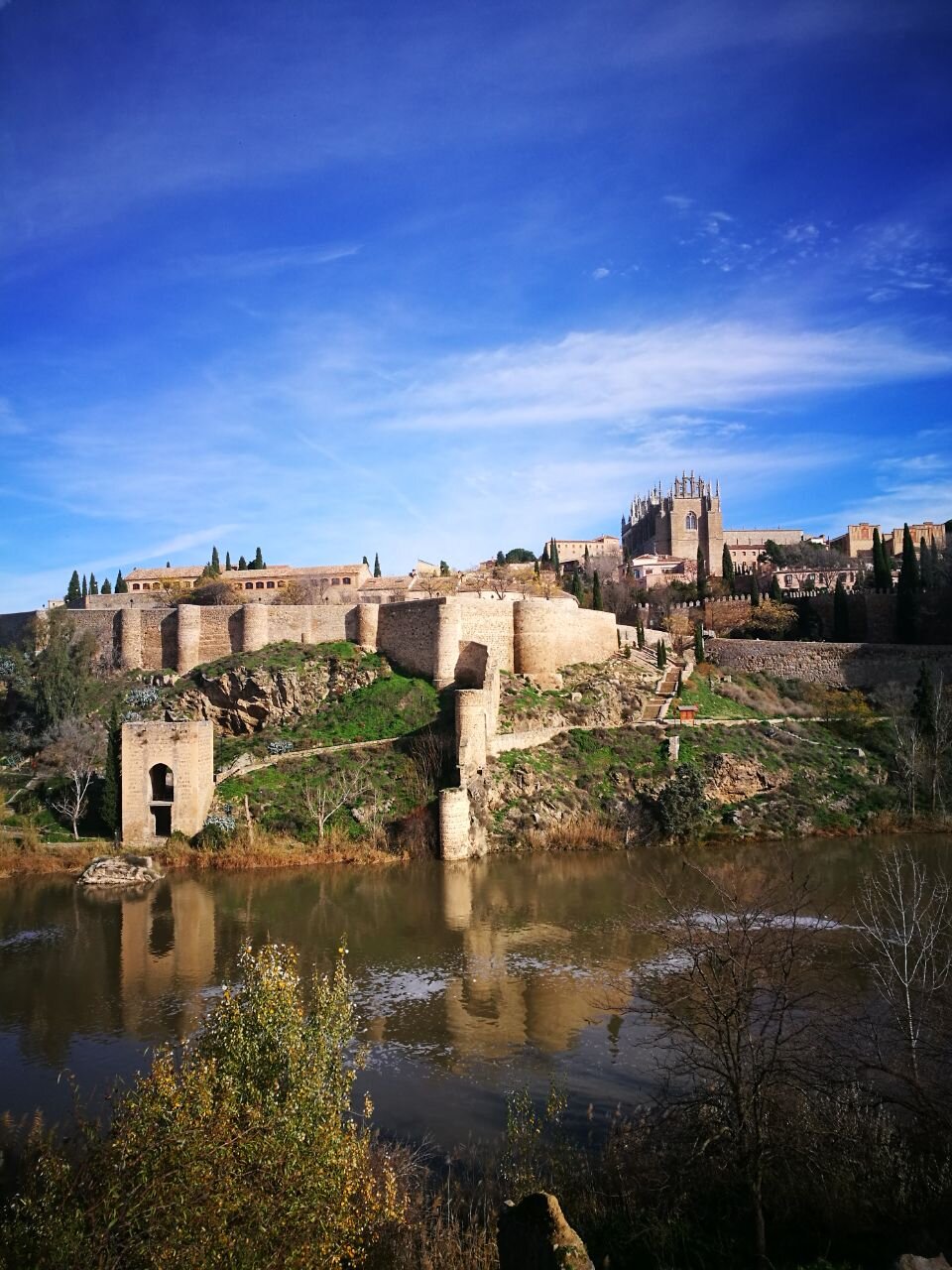 Across the Puente de San Martin