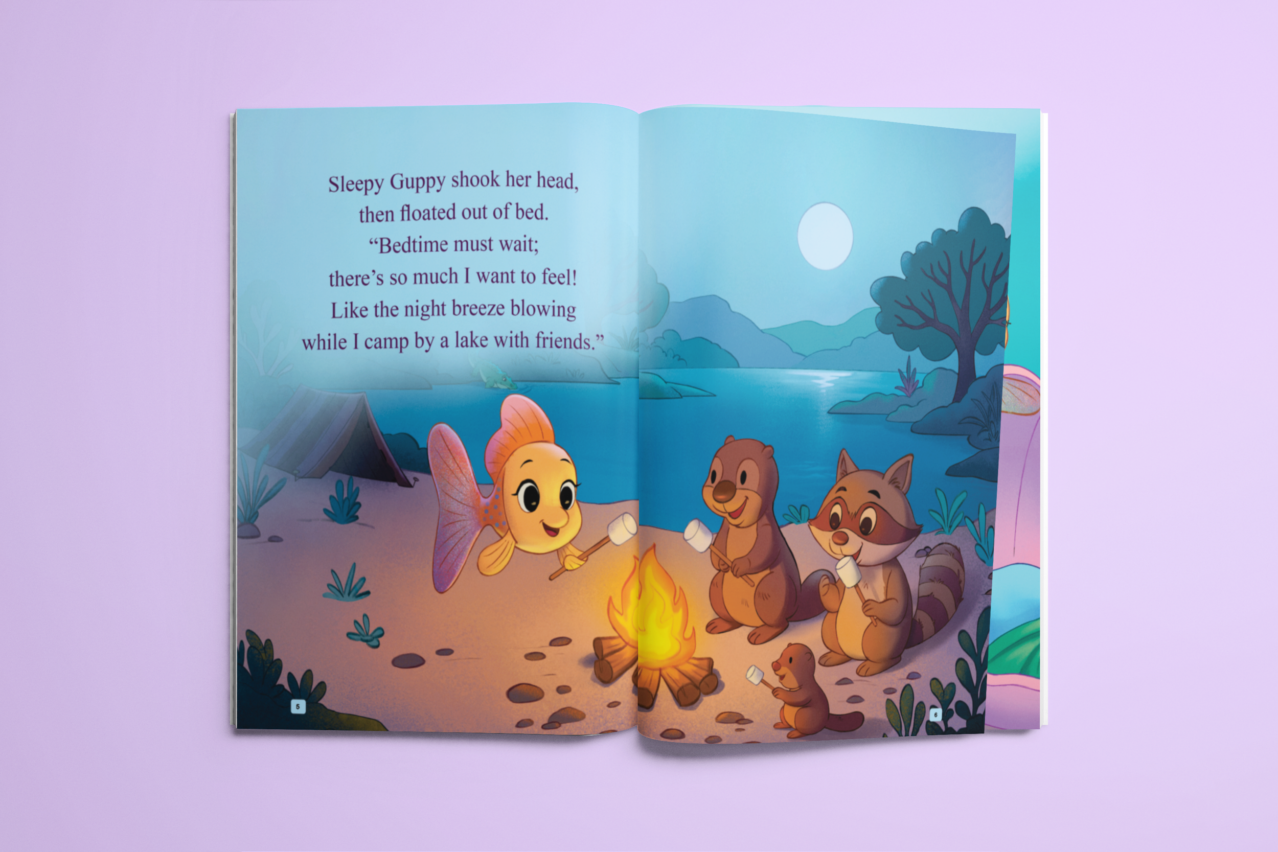 Imaginative adventure children's storybook sleepy guppy.png