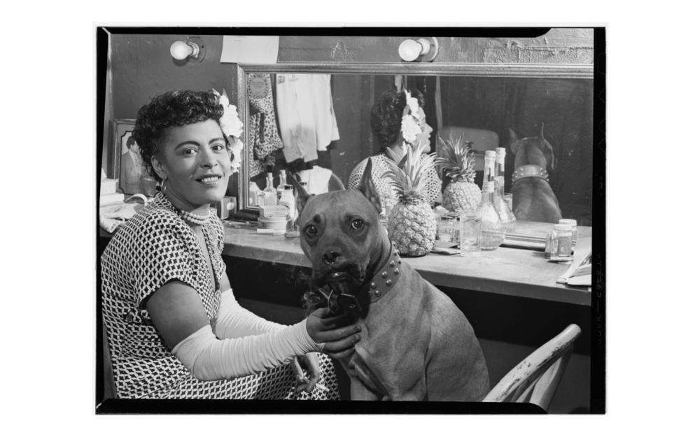 1946 - Billie Holiday and Mister at Downbeat, NYC