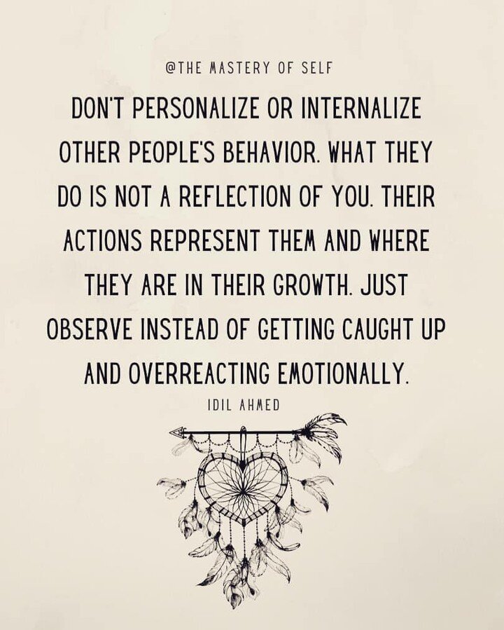 This is so true!  Be completely aware of others' behavior.  When you find yourself caught off guard and emotional toward someone's behavior towards you, you have just shown that you have allowed yourself to fall into their trap.  Stop and pause. Be o
