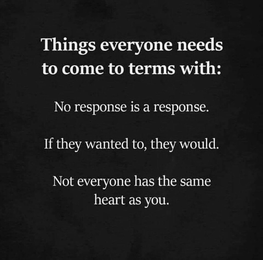 A quick reminder of these three little sentences will help gauge your place in someone else's life. ~ WlbyMel 
#attitude #noresponse #heart #relationshiptips #wlbymel #lifecoachwithmel #lifecoachforwomen