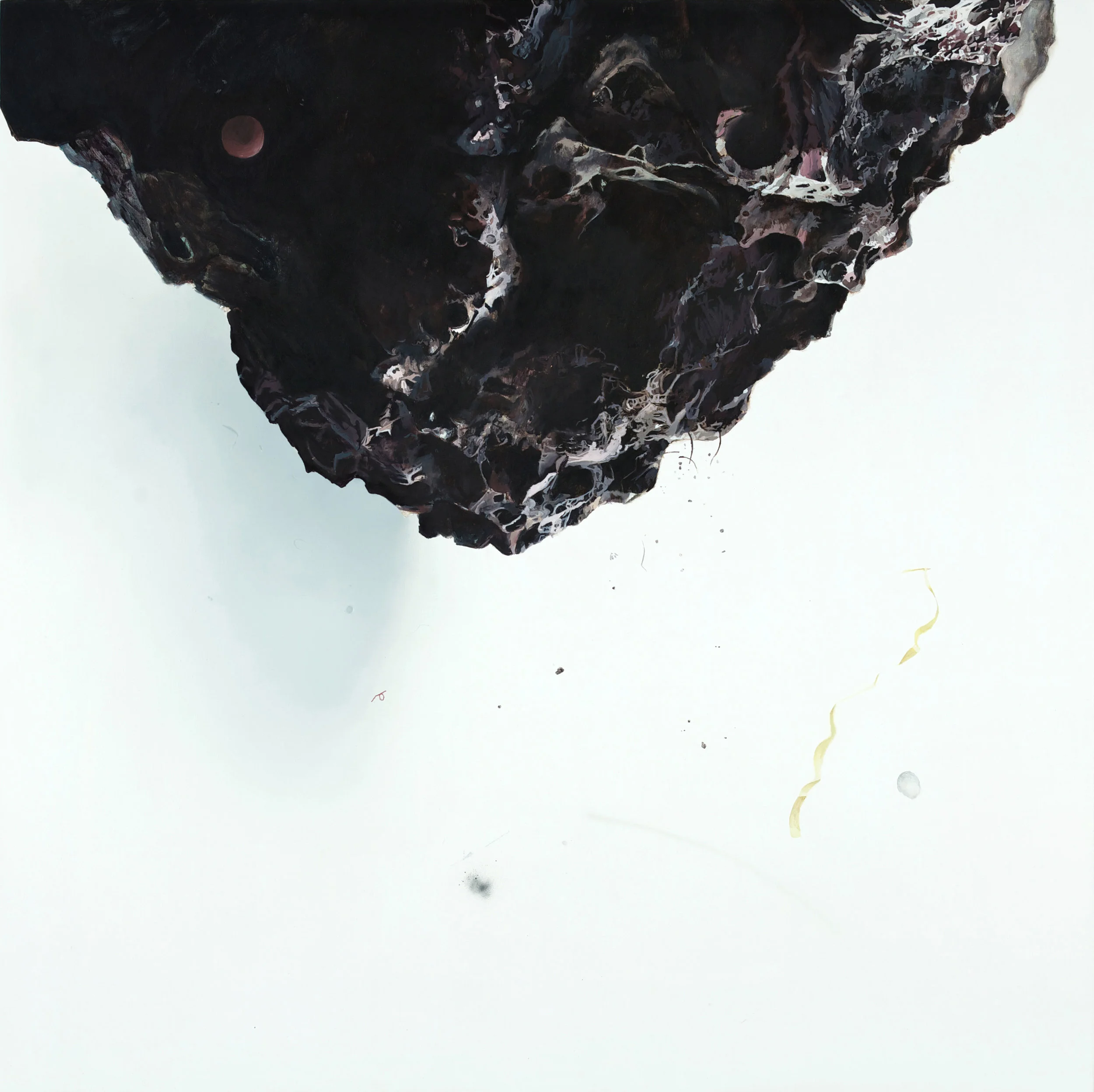 Peak 2013, Oil on Panel, 48” x 48”