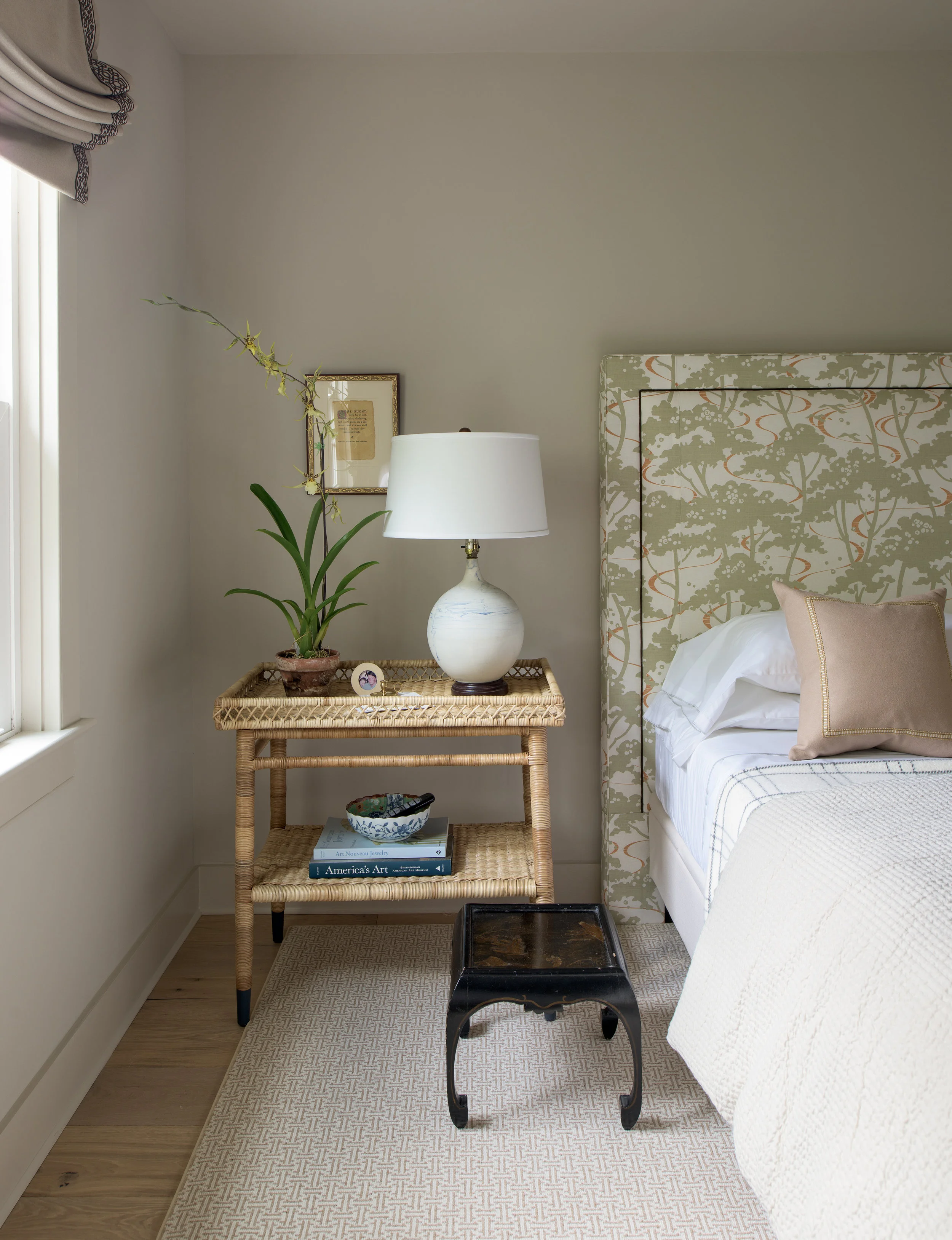 Huntley & Co. Hancock master bedroom detail