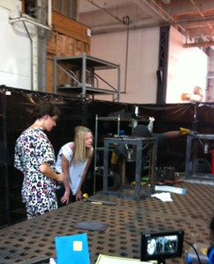 Tricia Huntley at Urban Electric Co. manufacturing facility