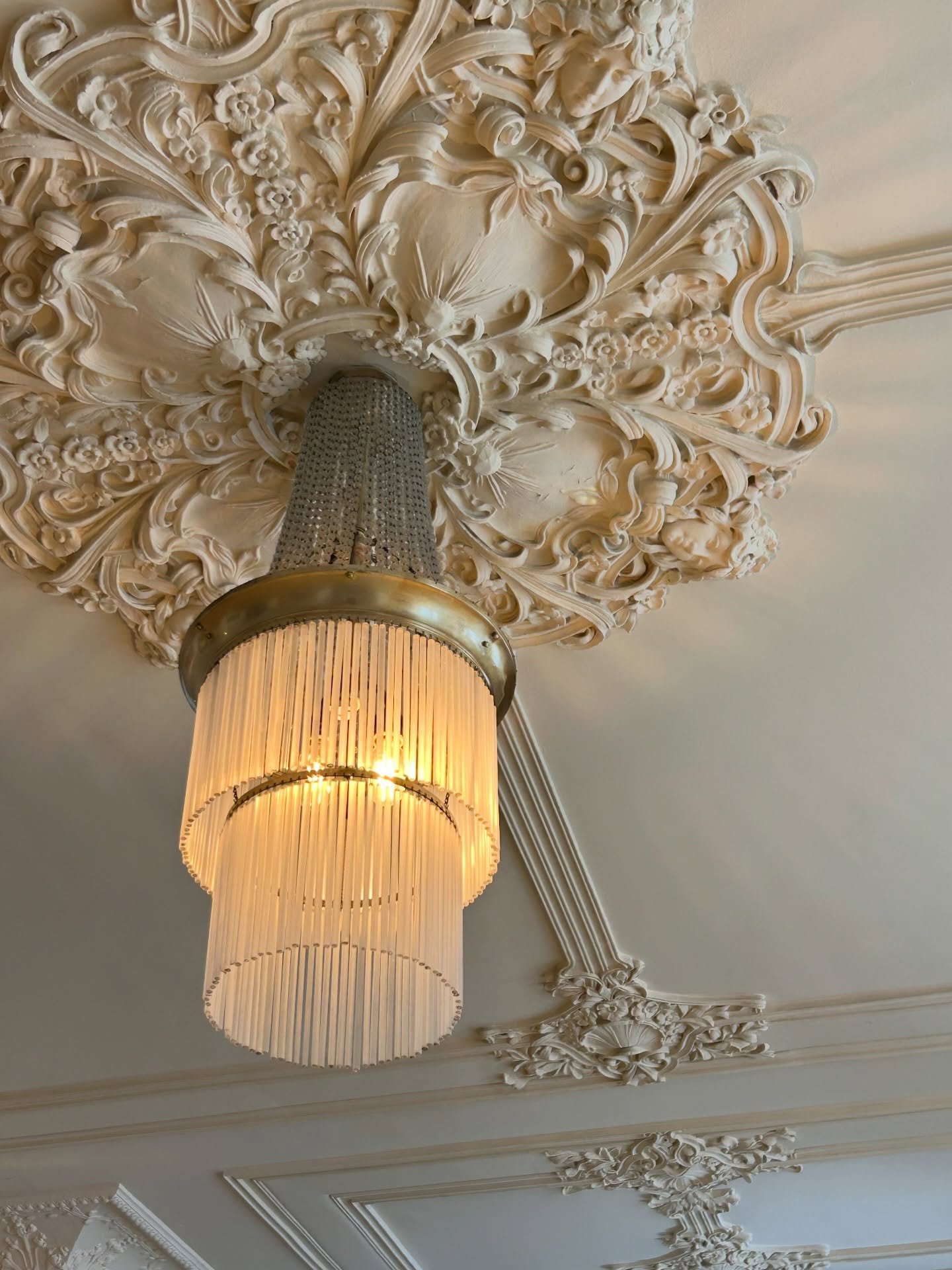 I visited the American Swedish Institute yesterday in Minneapolis and was reminded why I fell in love with this style of design and architecture when I first started my career. Video of the entry foyer is in Stories.