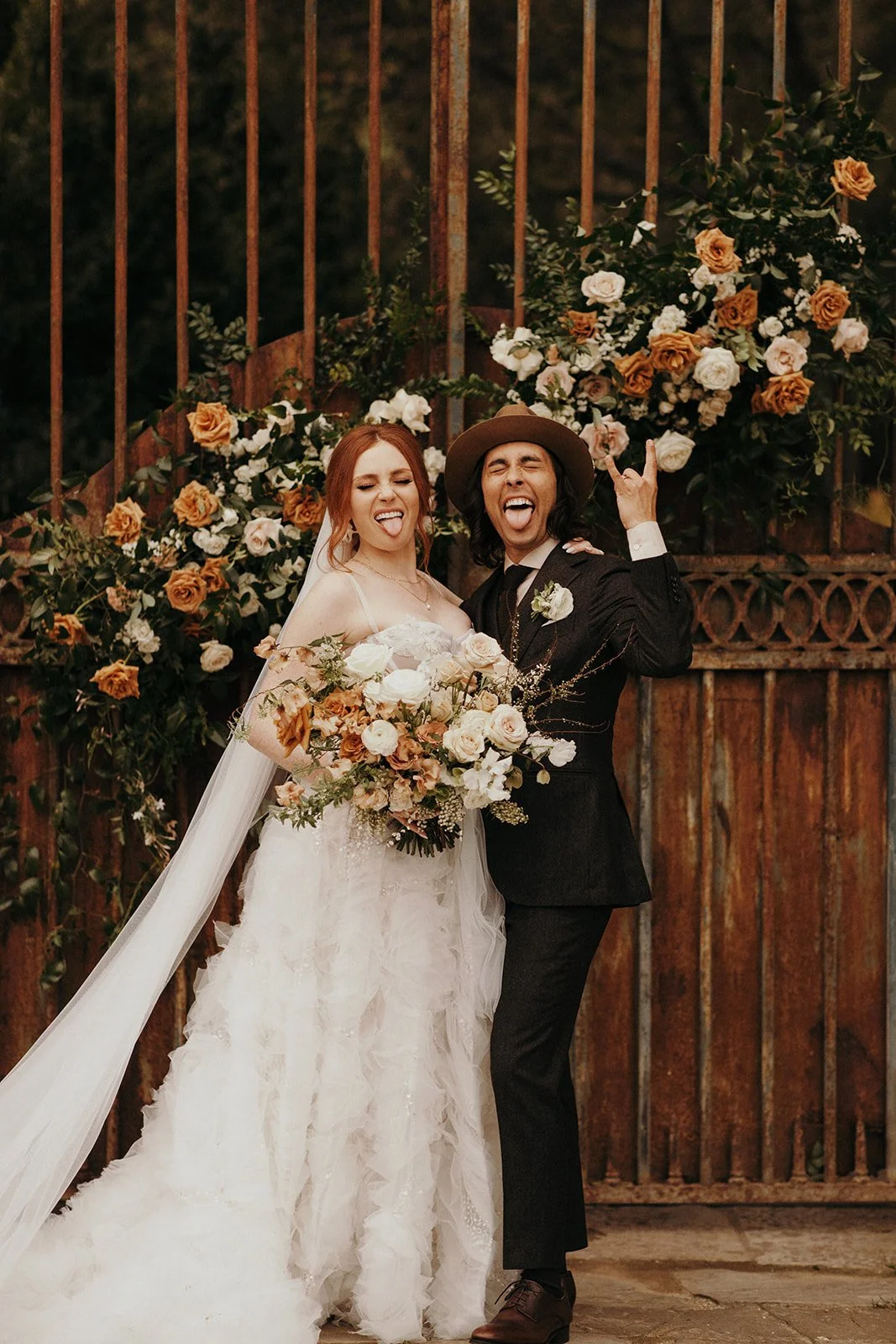 A Marriage of Rock 'n' Romance at a SoCal Country Club