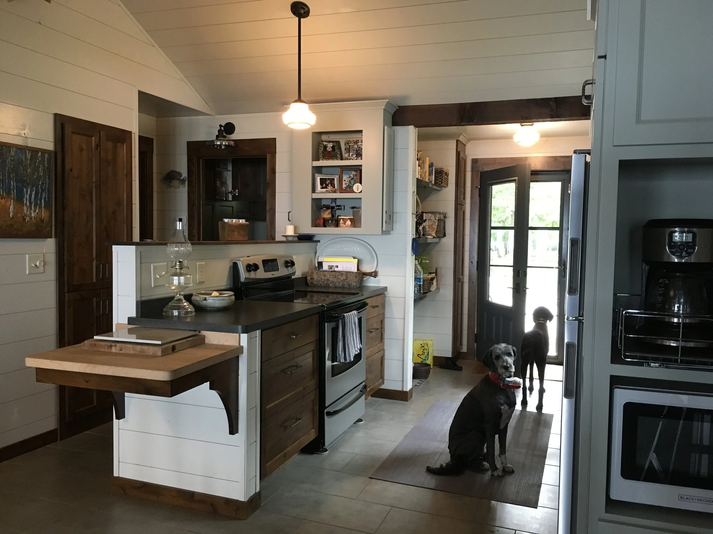 Cabin Kitchen Redo - Client Shelley Carr Testimonial