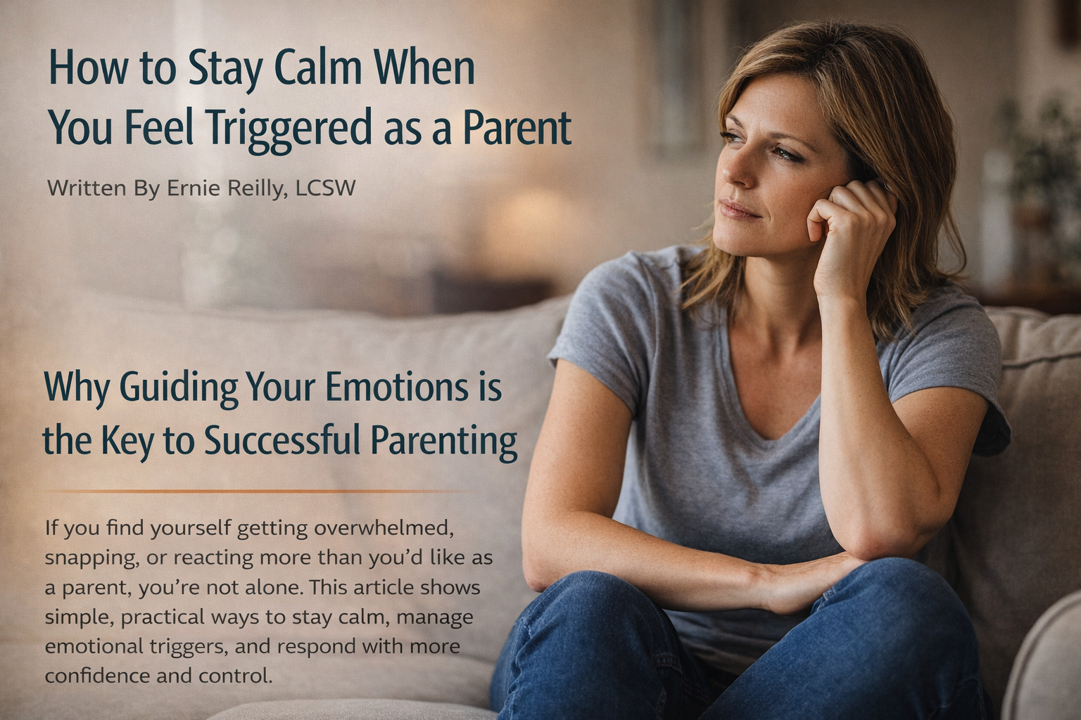 How to Stay Calm When You Feel Triggered as a Parent (Without Shutting Down or Exploding)