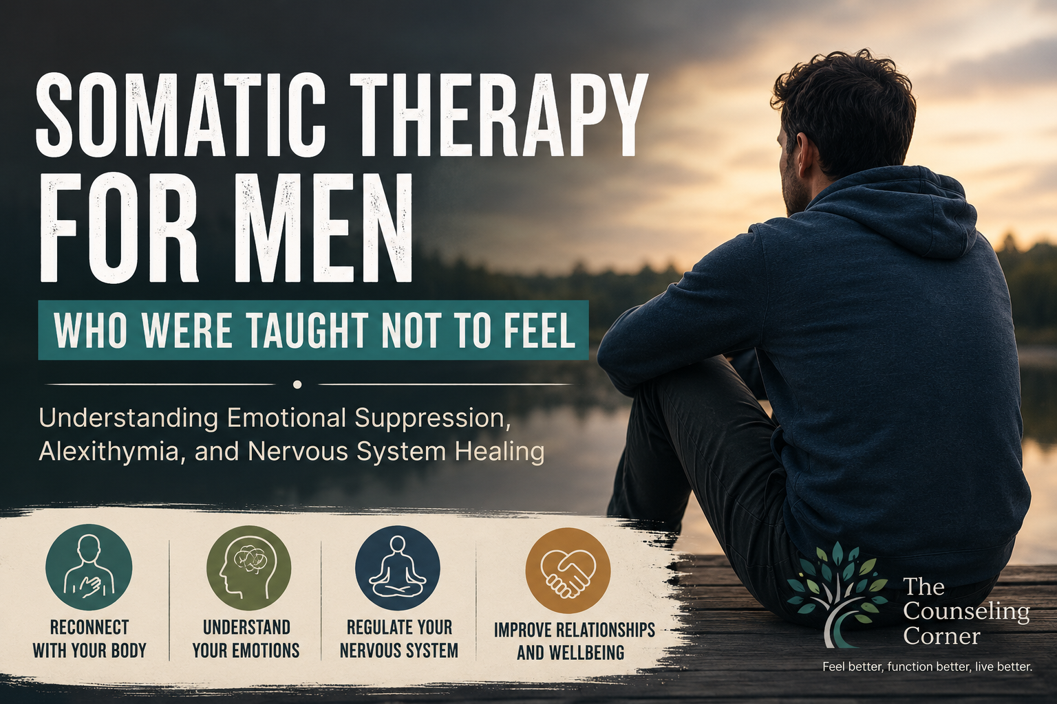 Somatic Therapy for Men Who Were Taught Not to Feel