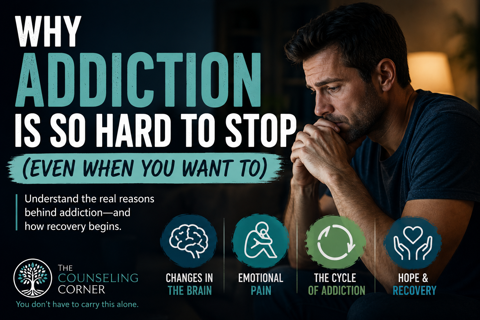 Why Addiction Is So Hard to Stop (Even When You Want To)