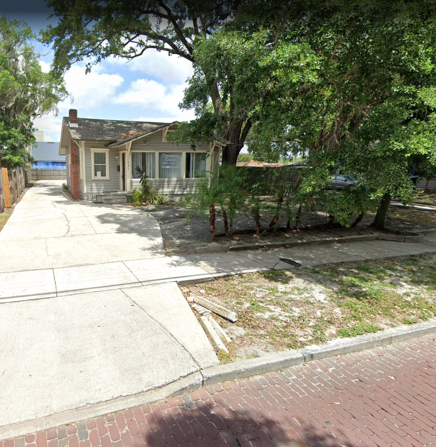 We're tucked beneath the shade of a beautiful old Florida oak so be sure not to miss us!