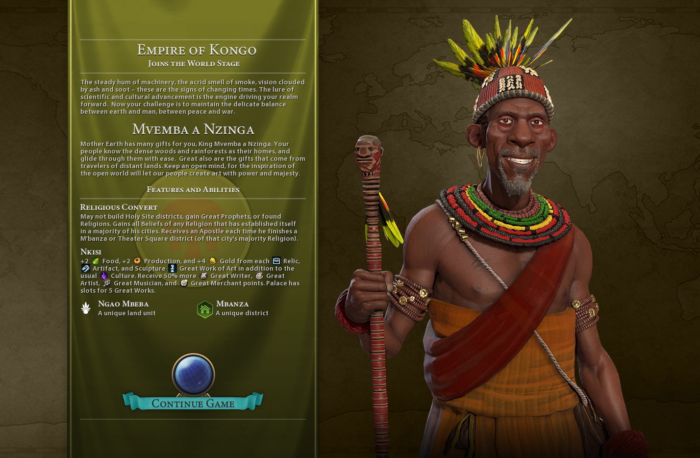 Sid Meier's Civilization VI - Load Screen