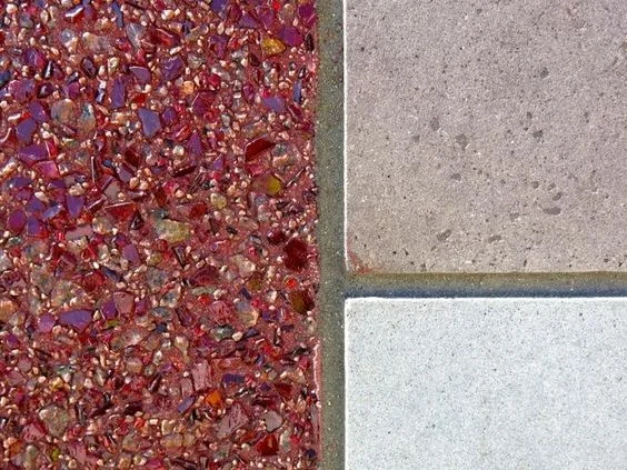 Gate Precast University of Houston Cougar Walk Glass Aggregate.jpg