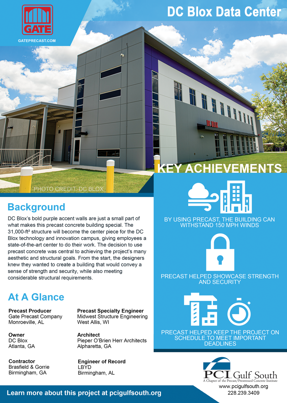 DC Blox Data Center — PCI GULF SOUTH