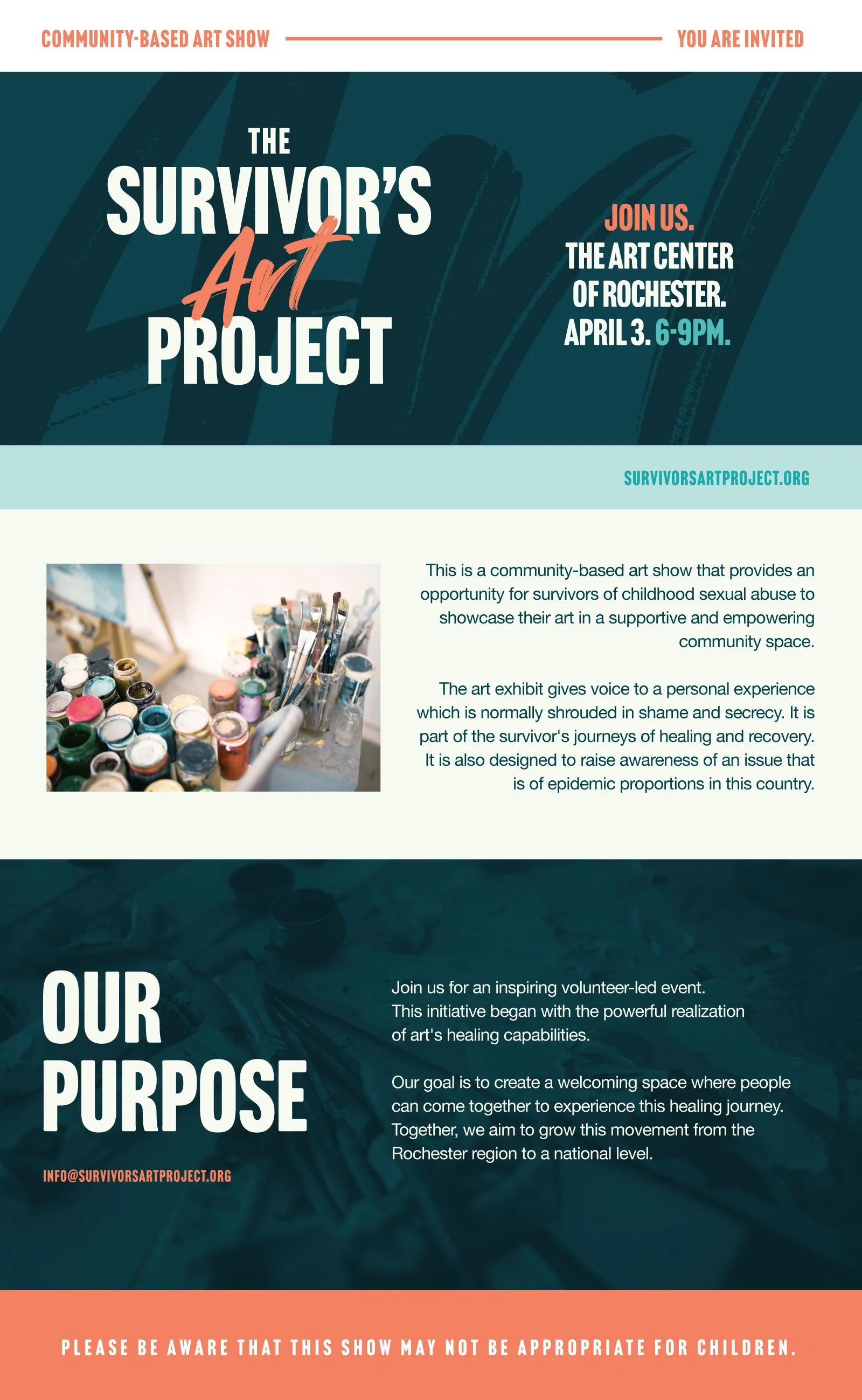 The Survivor's Art Project — Art Center of Rochester