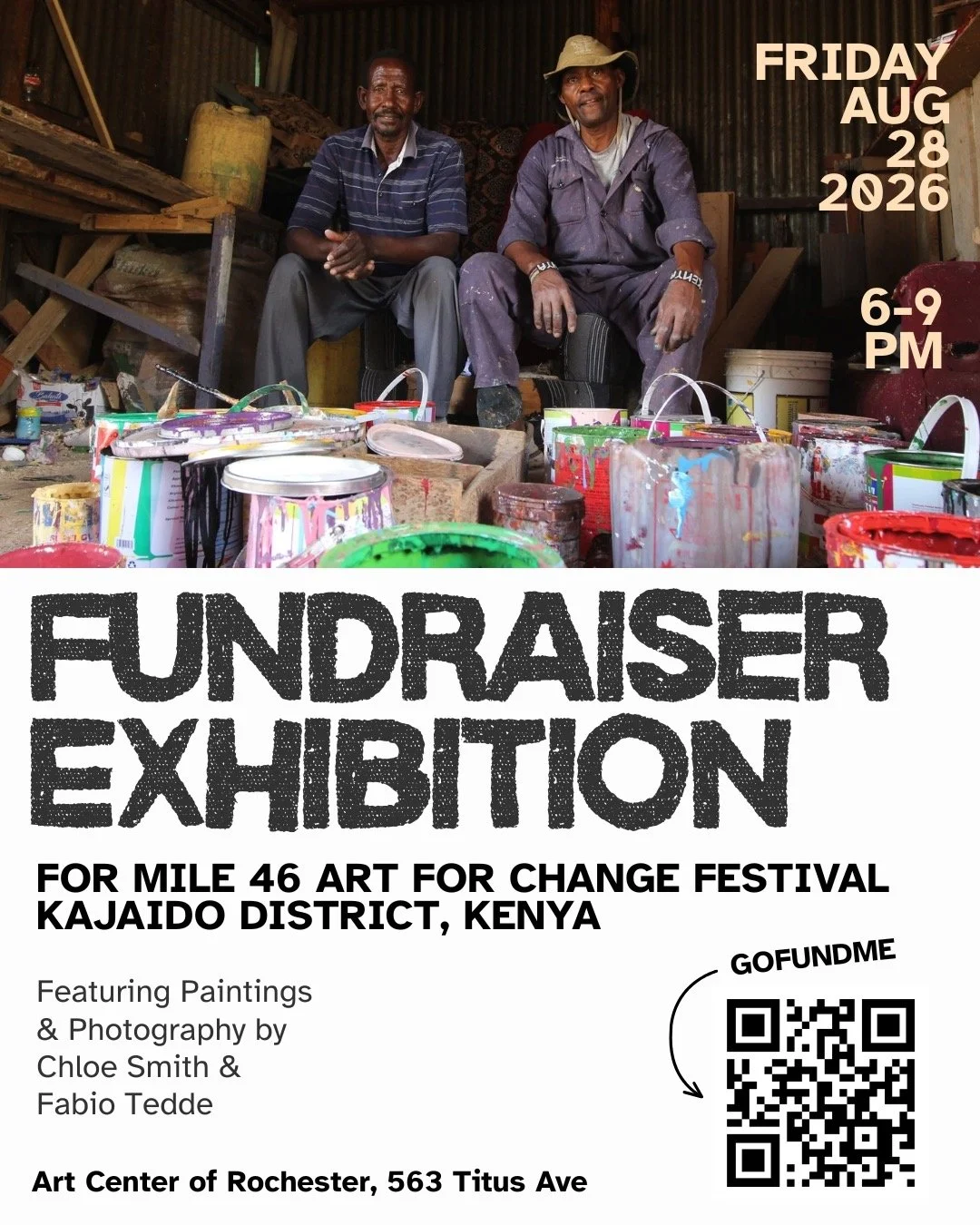 Fundraiser Exhibition for Mile 46 Art for Change