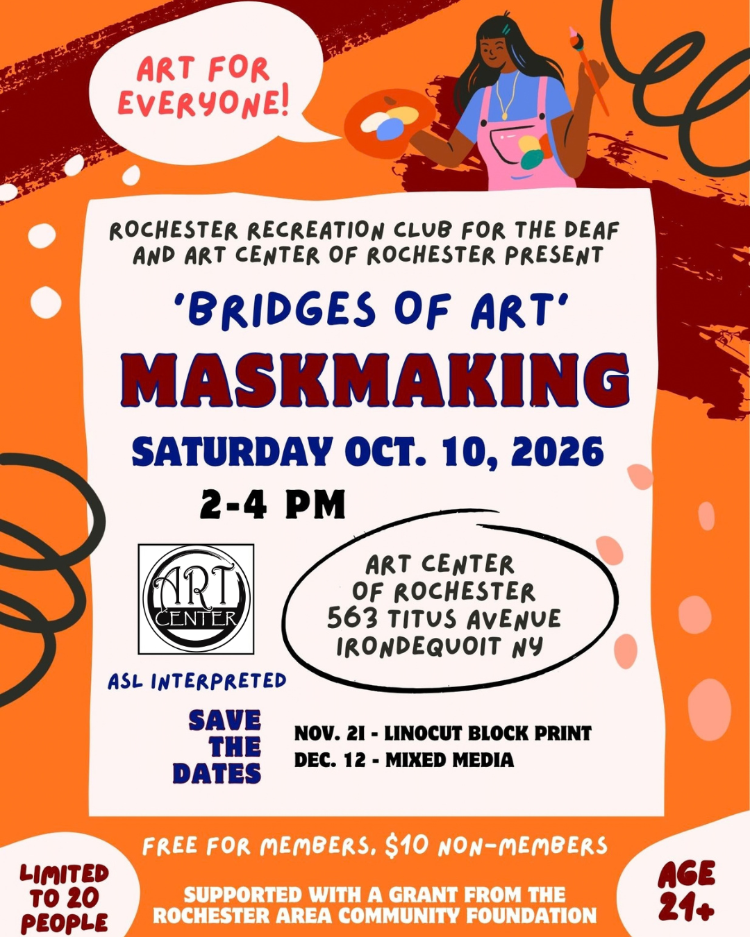 Bridges of Art : Maskmaking