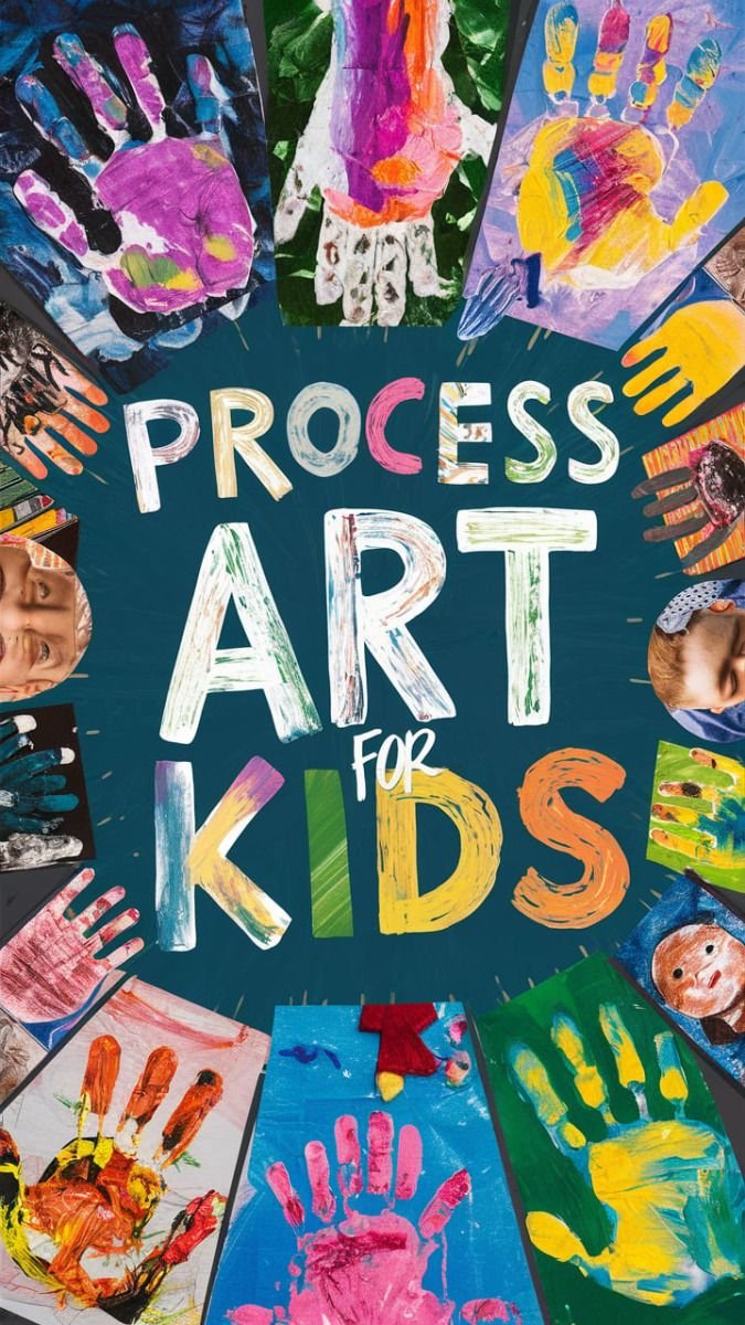 Messy Monday ( Process Art for Kids!) Afterschool