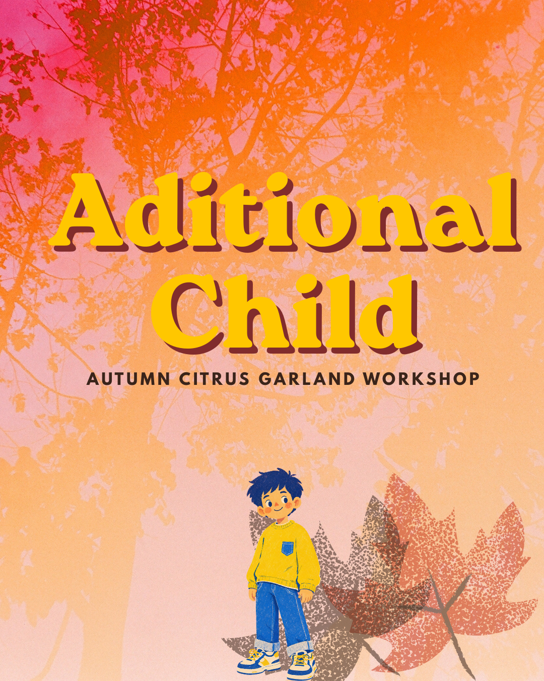 Additional Child for garland Workshop
