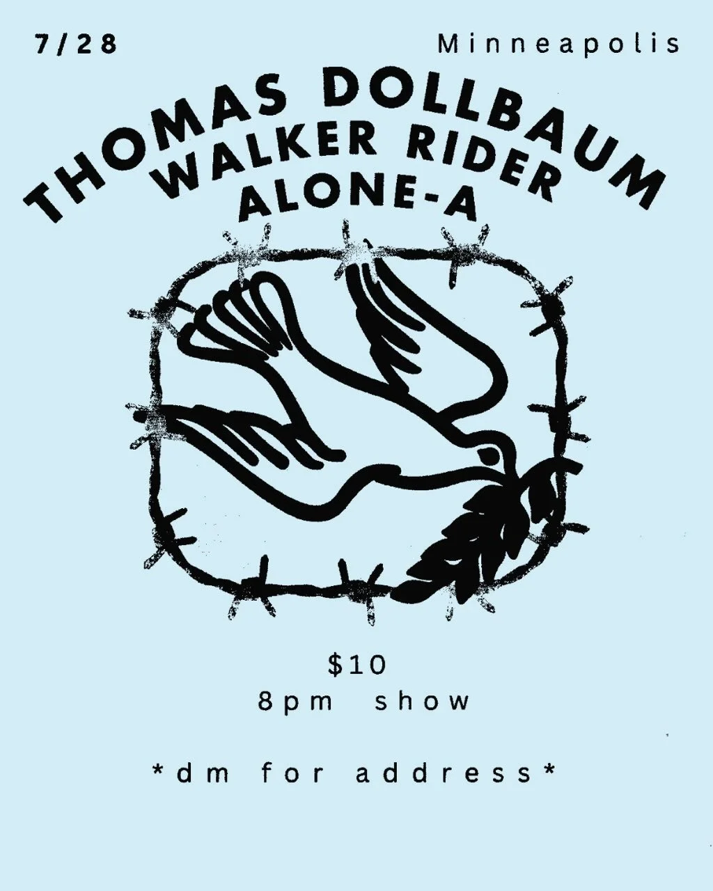 Thomas Dollbaum, Walker Ryder, and alone-a