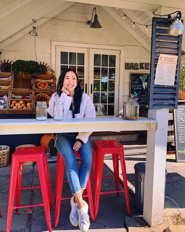 It feels a lot like fall and even though I&rsquo;m a summer girl, I do love the crisp air and cozy sweaters that come with cooler weather. Some friends and I went upstate this weekend to go apple picking and we discovered this cute farm to table rest