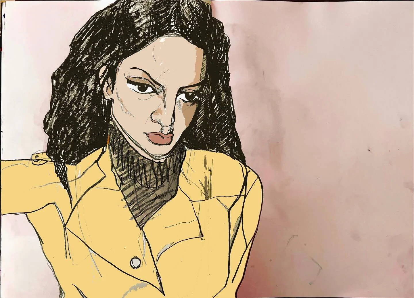 Aurora Sky piece, layer three: The main character, Noor, the female embodiment of Orpheus. 🎭
-
-
#art #screenplay #script #Orpheus #Orpheusmyth #character #characterdesign #maincharacter #Noor #portrait #protagonist #story #sketchbook #graphite #pen