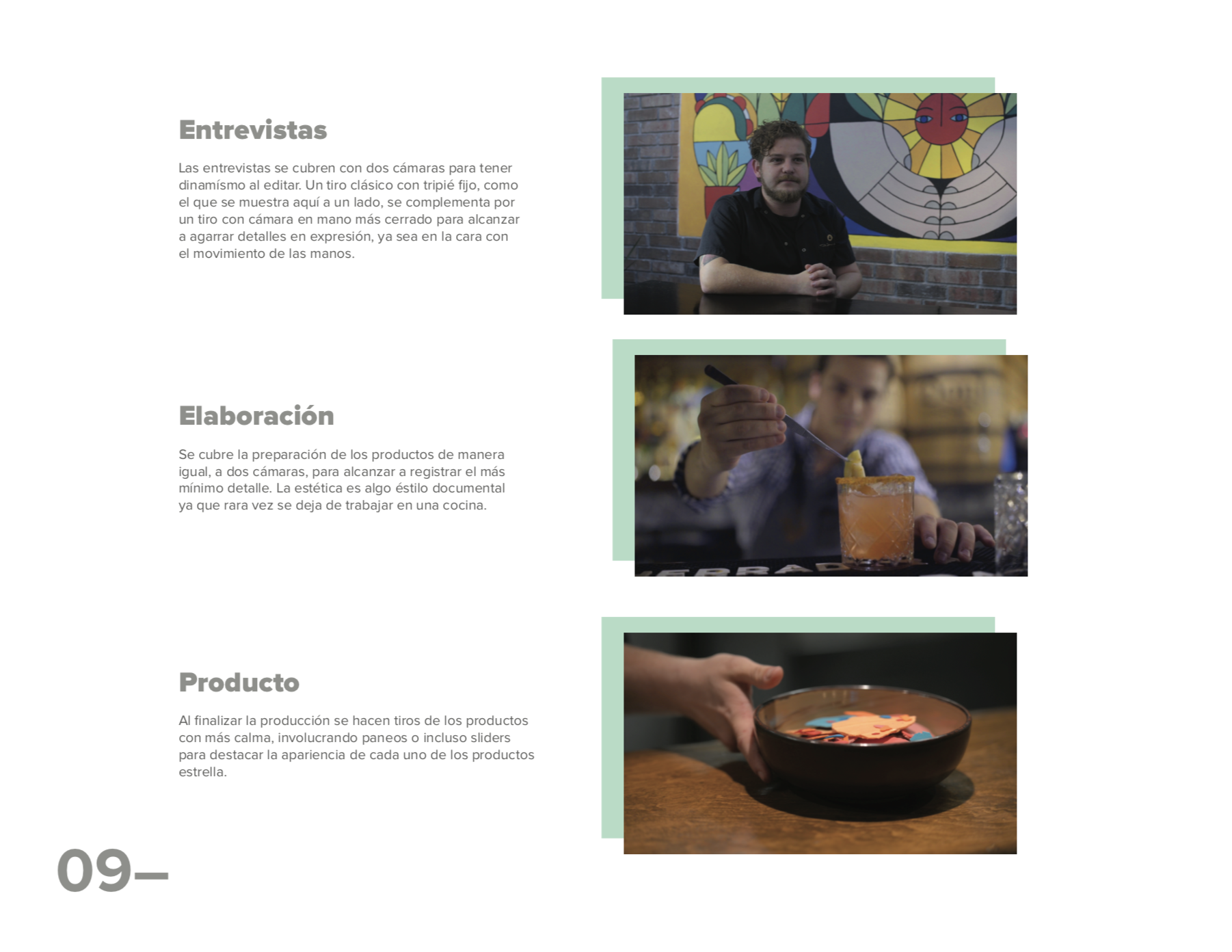  Formato y estética del programa. 