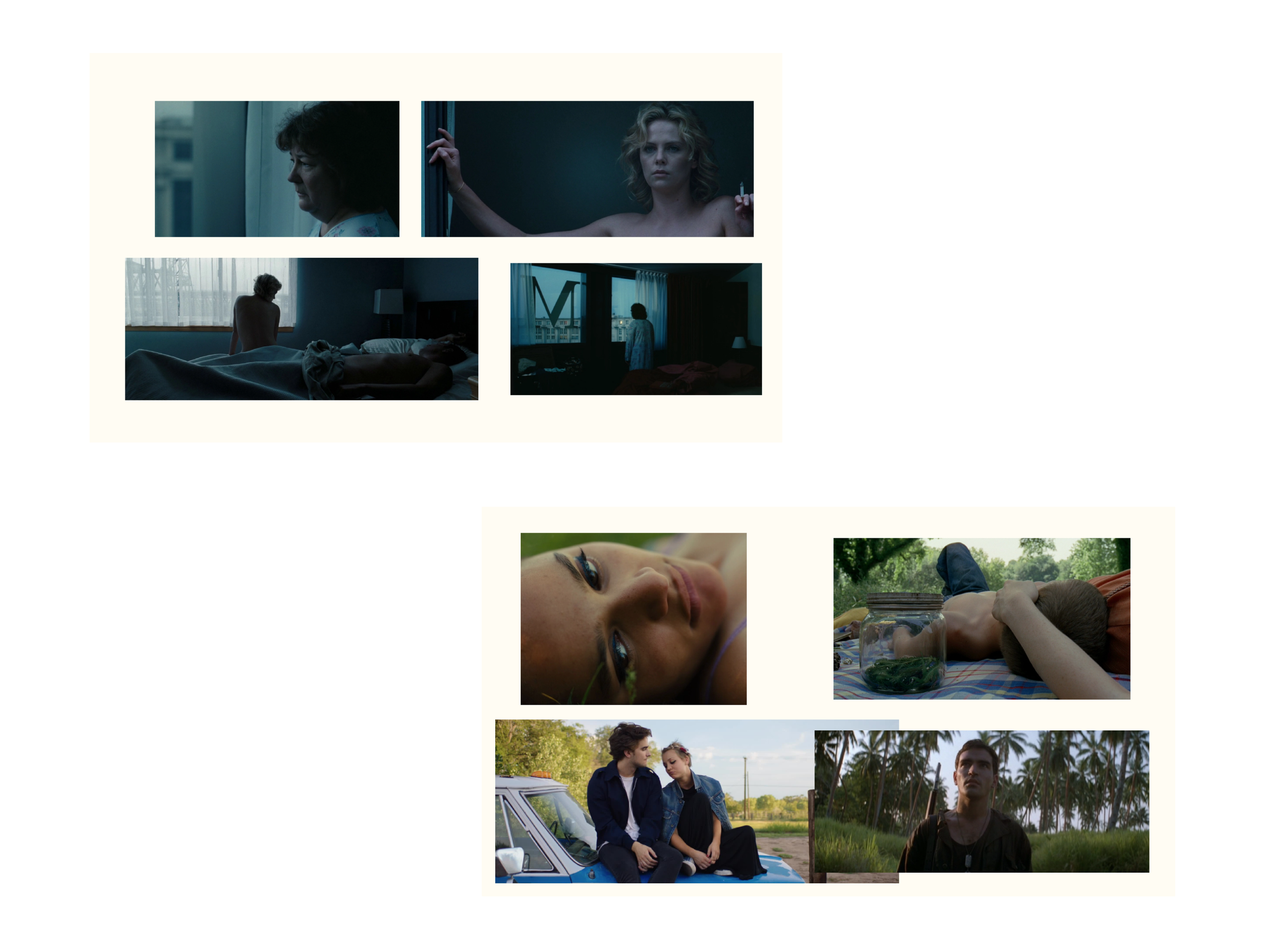   Moodboard  de estética visual del proyecto. 
