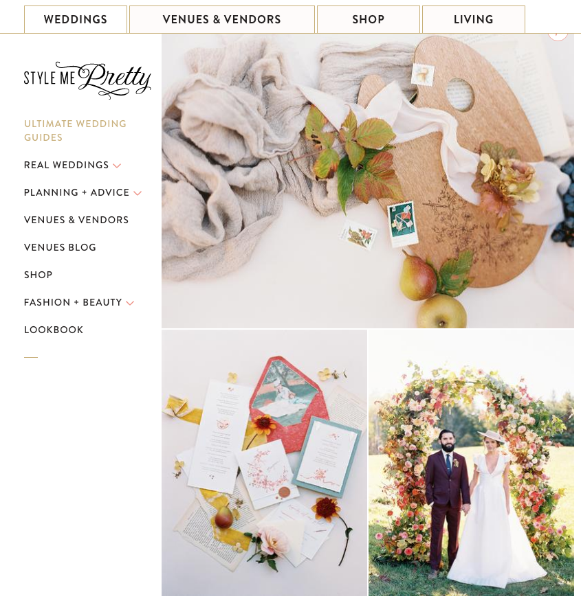 French Picnic Elopement Style Me Pretty Stone Fruit