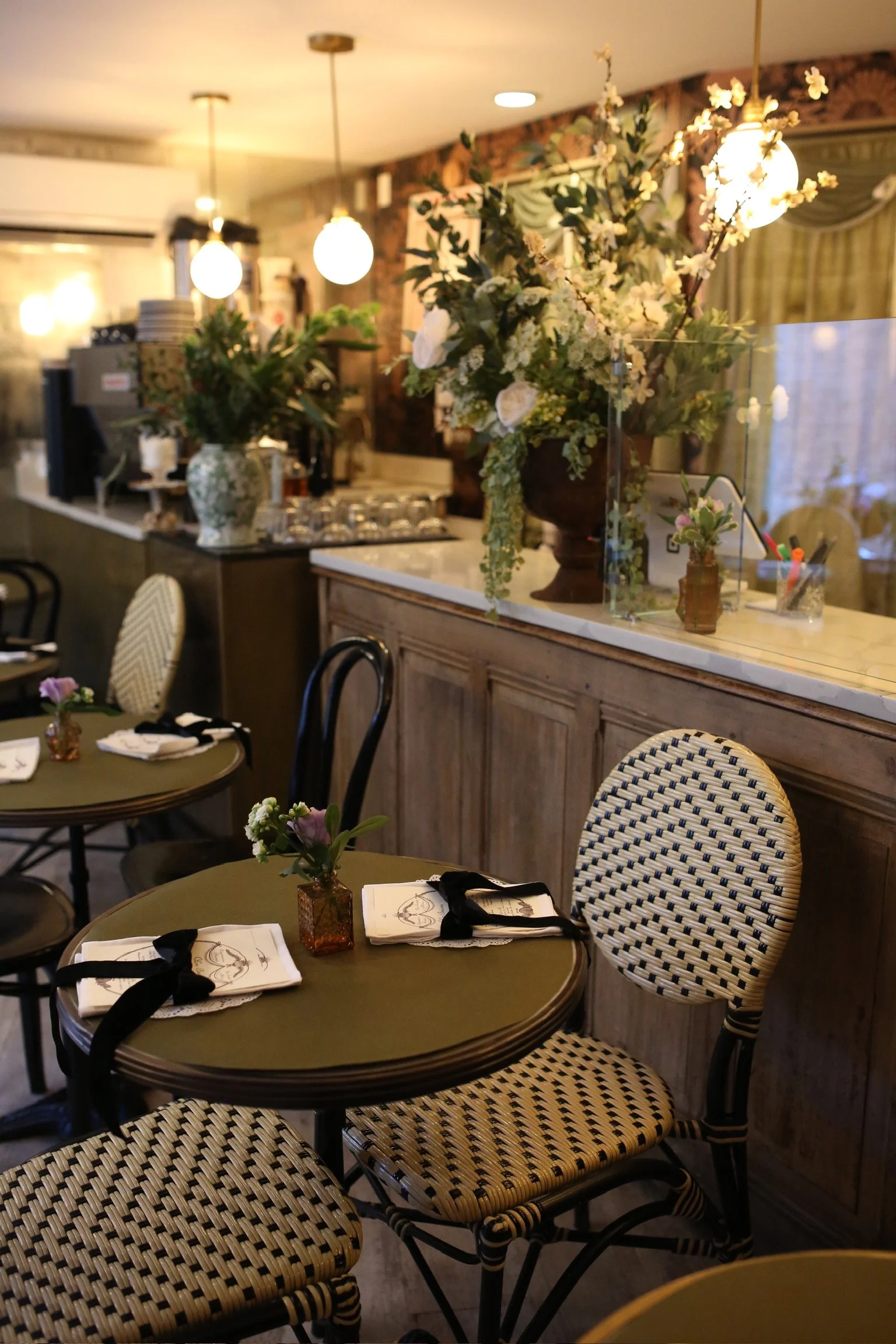 French winter dinner served at Elephantine Bakery & Café