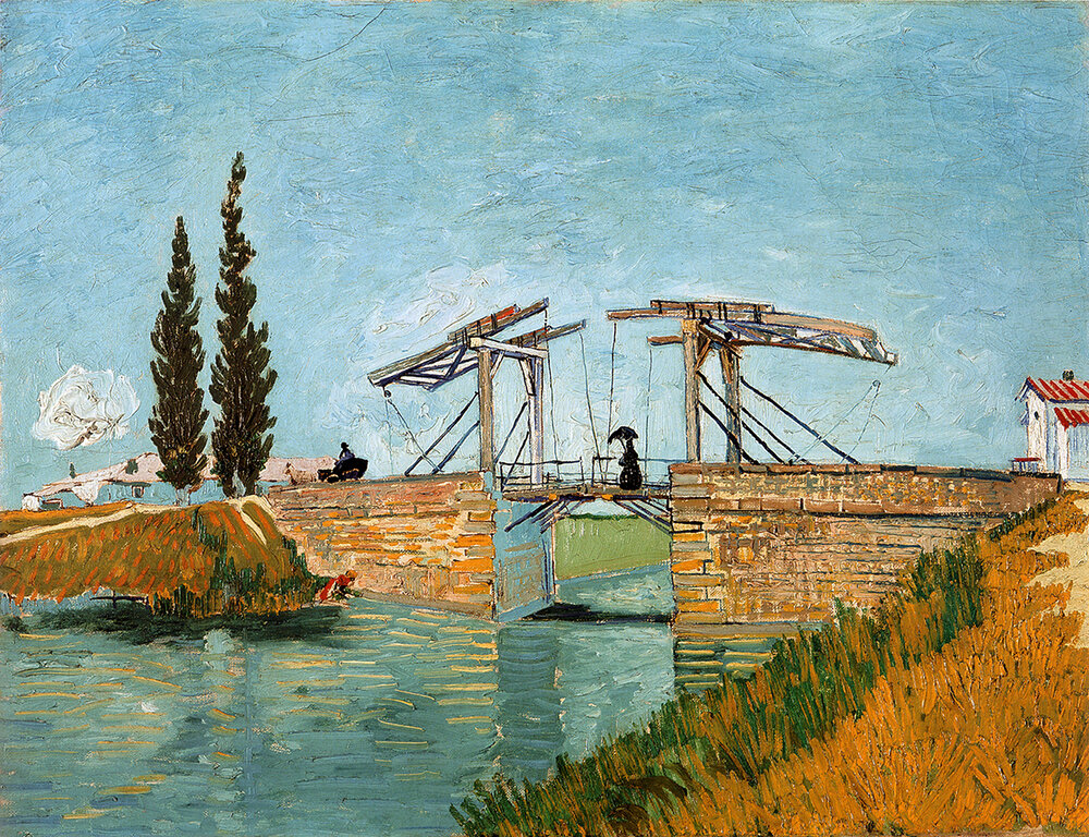 Langlois Bridge at Arles, 1888