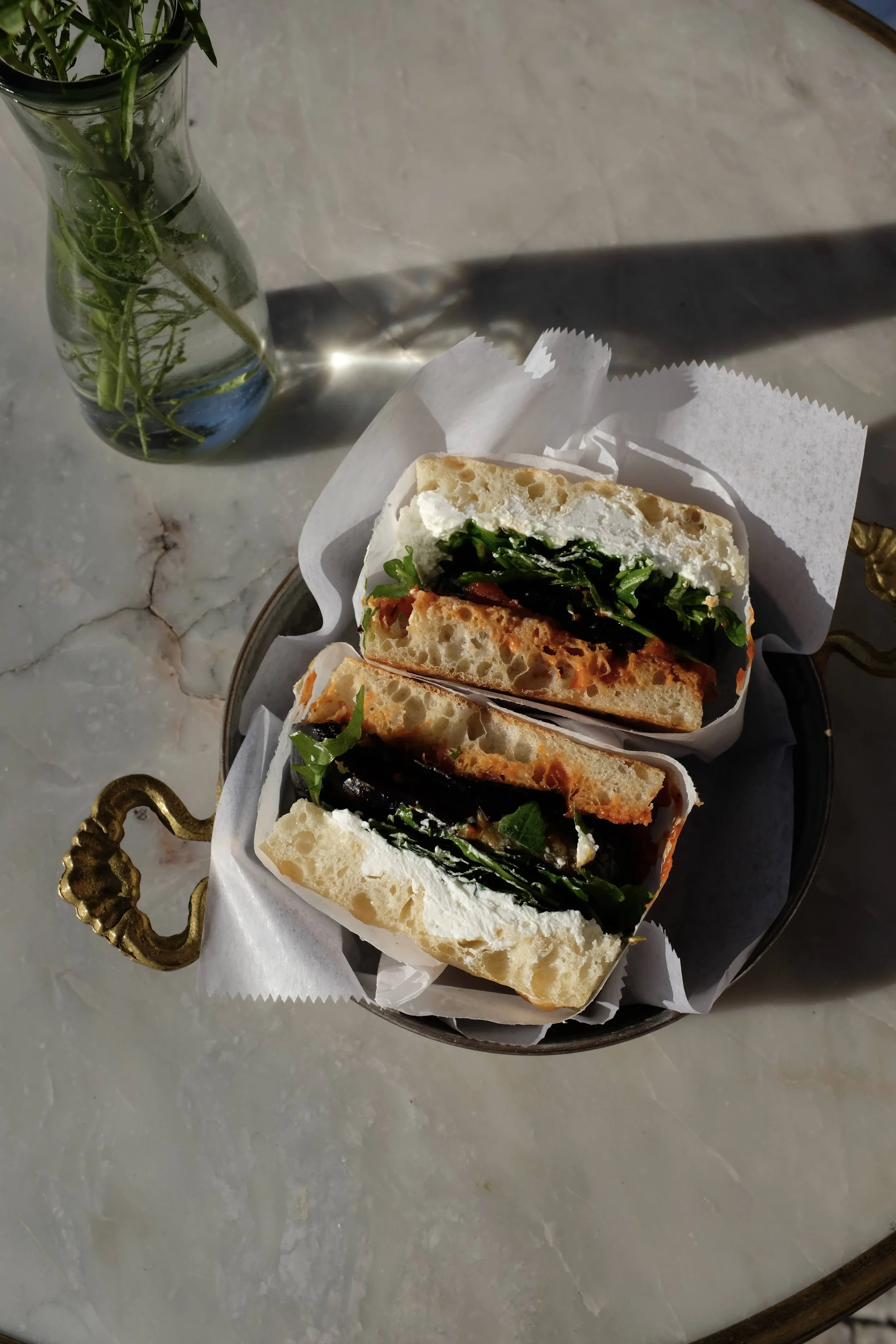 Cardamom bun at Elephantine Bakery and Café in Portsmouth New Hampshire