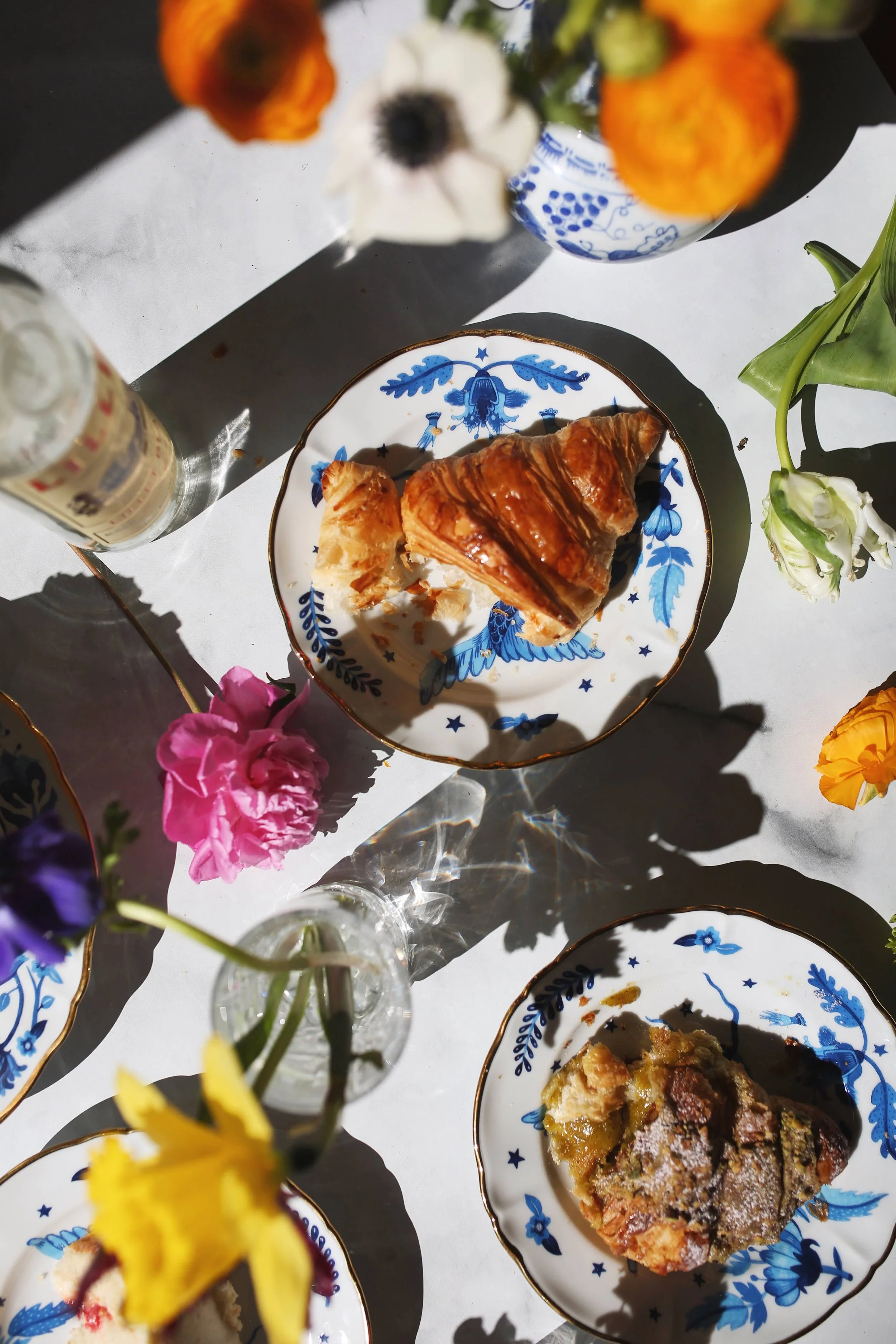 Handcrafted laminated croissant pastry at Elephantine Bakery
