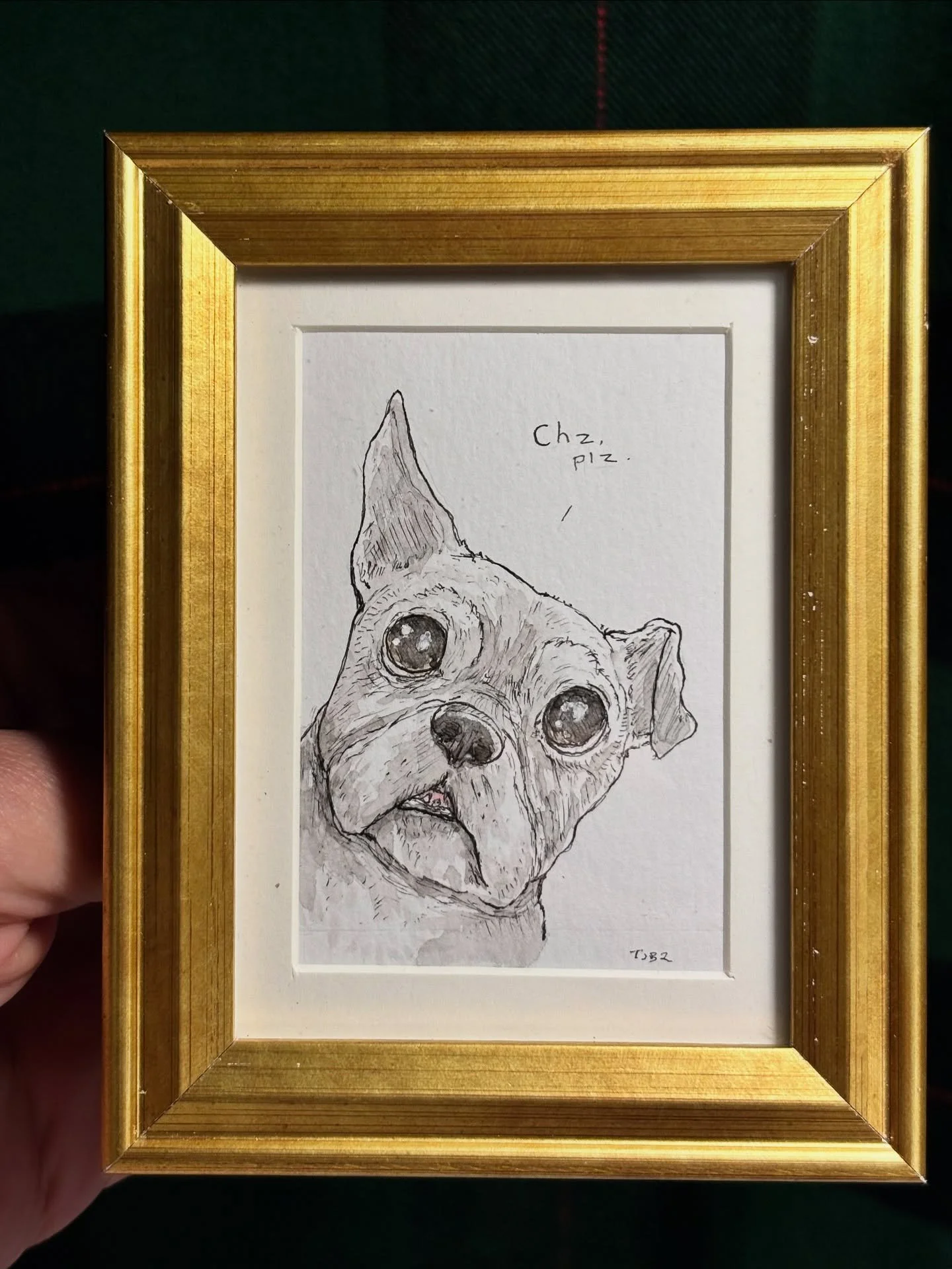 Chz, plz. 
Another original artwork for sale this weekend at @thebigcrafty - table 99