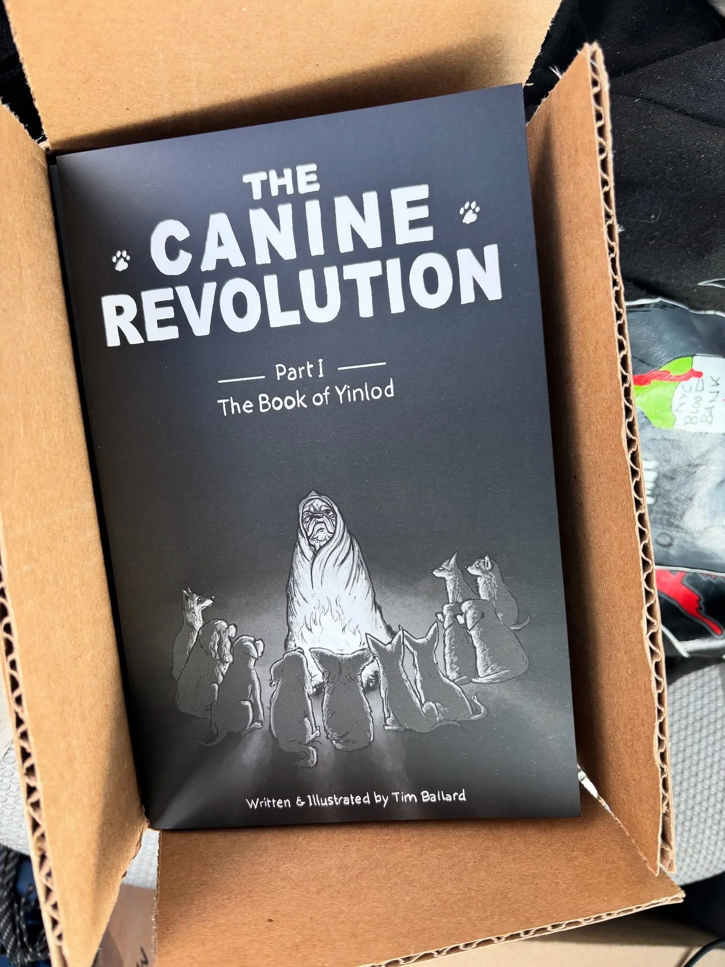 Fresh batch of Canine Revolutionary propaganda has arrived. Reprints from @mixamprintusa