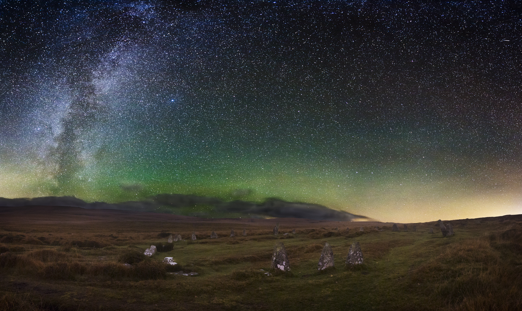 Air Glow - Scorhill Stone Circle - Dartmoor