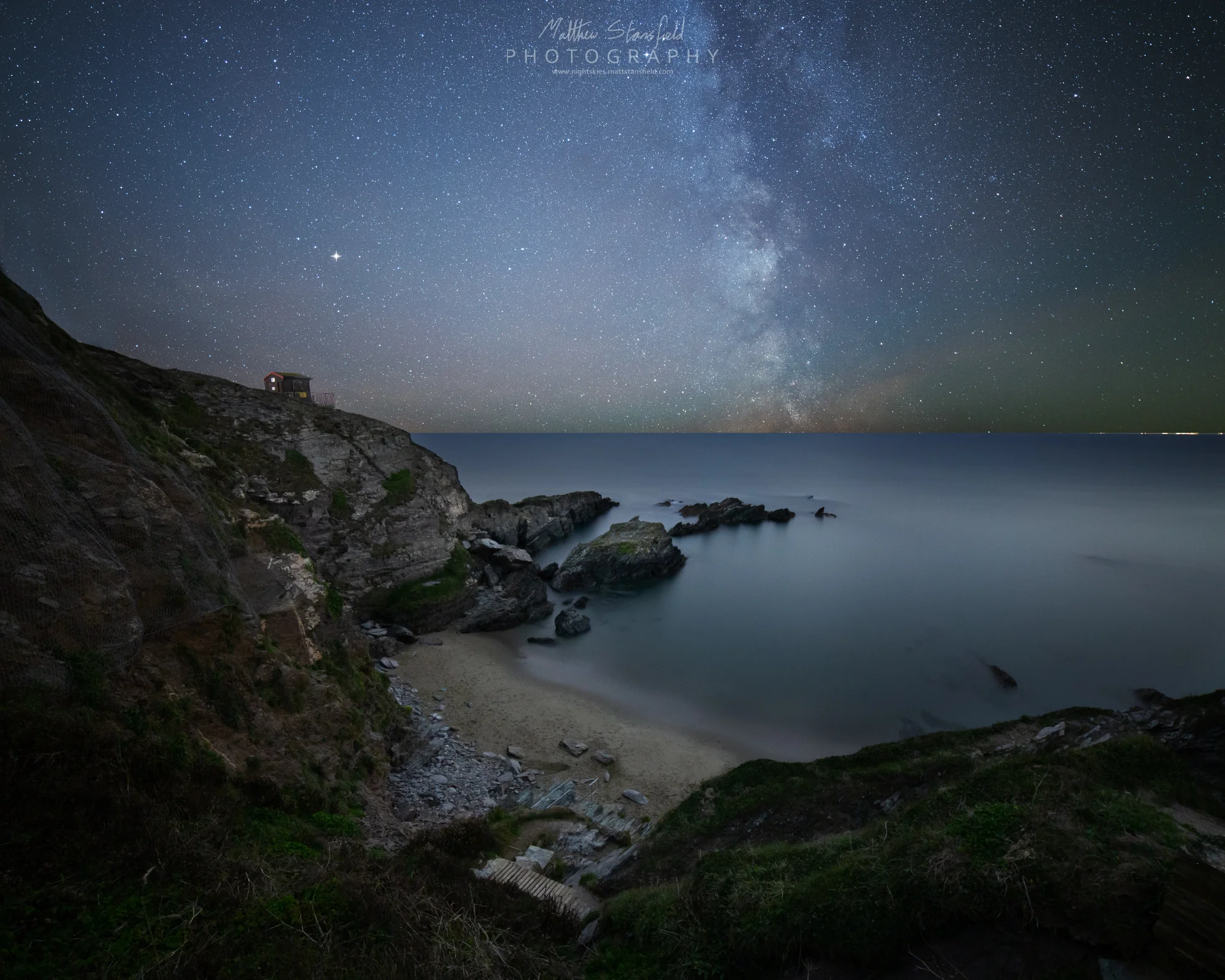 ISO 800, F2.8, 240 Second tracked exposure