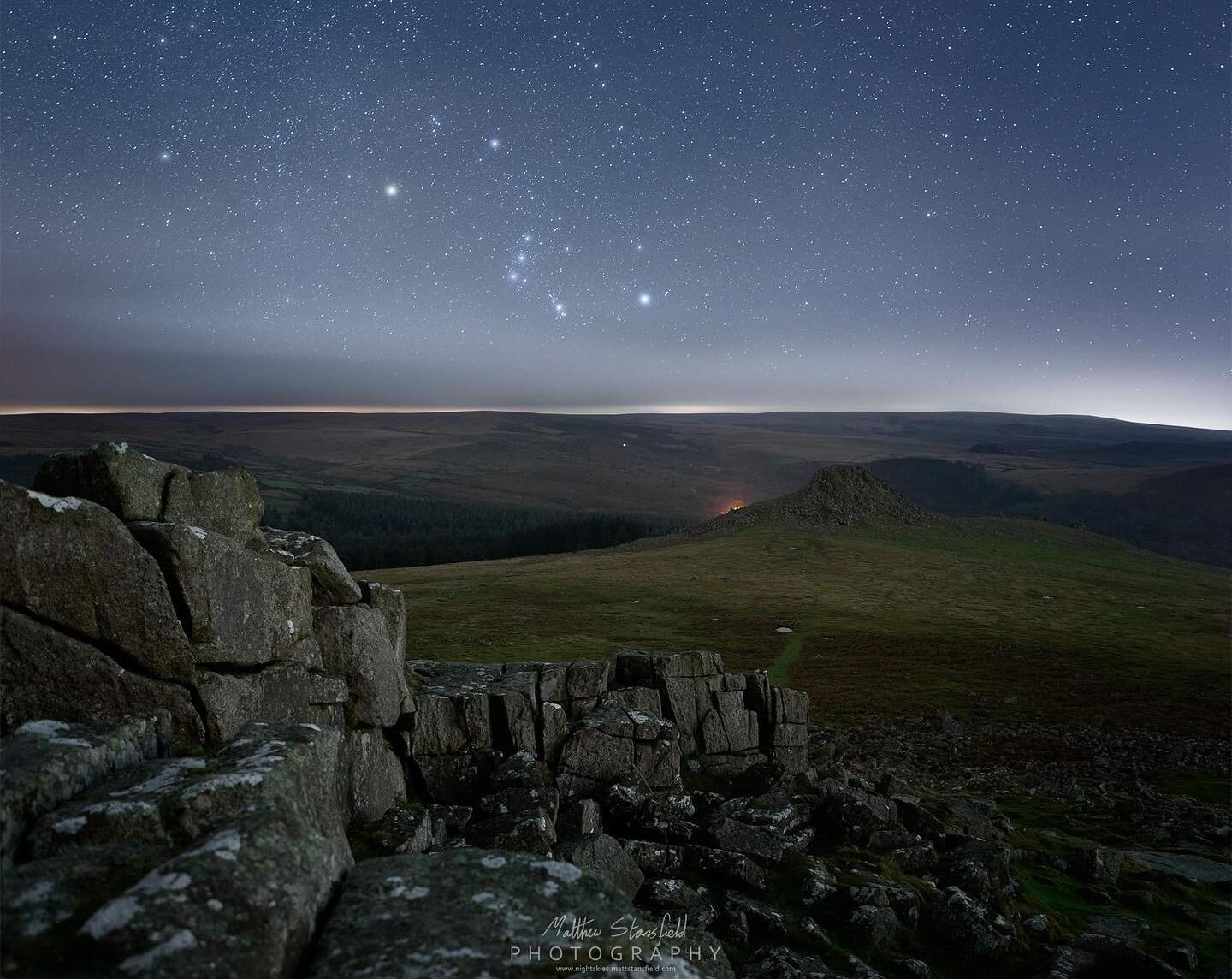 Sharpitor- Dartmoor
Prints/Calendars/Tutorials: www.nightskies.mattstansfield.com 

Sometimes a picture doesn't tell the full story. Last night myself and Lee hiked to Sharpitor in search of some dramatic Dartmoor landscapes under clear skies. Despit