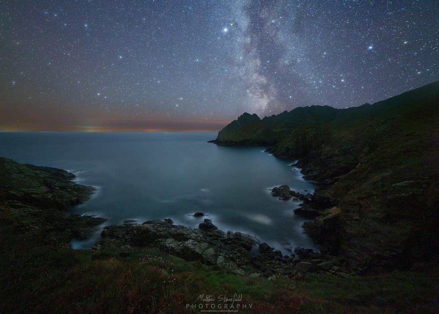 Prawle Point -Devon
Web: www.nightskies.mattstansfield.com 

December continues to be clouded out for me, so I thought I would re-visit a coastal image I captured from Prawke Point,  back in September. For anyone who hasn't been, the south Devon coas