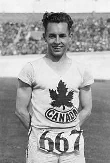 Percy Williams (Pi Gamma '32) – Gold Medal Sprinter – 1928 Amsterdam Olympics